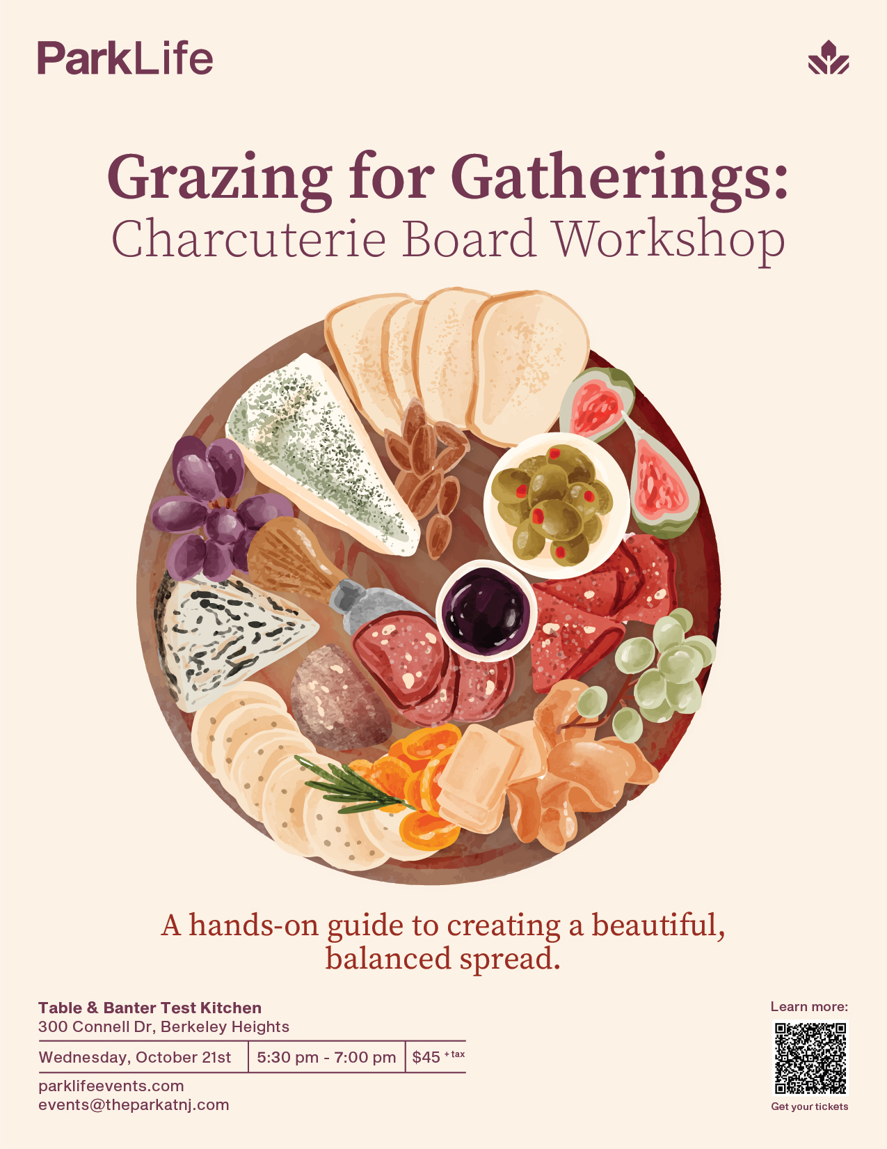 Grazing for Gatherings: Charcuterie Board Workshop
