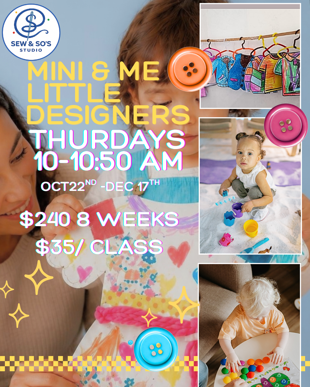 Mini & Me My First Designer Toddler Classes