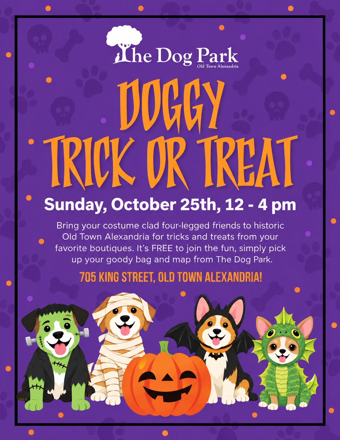 Doggy Trick or Treat