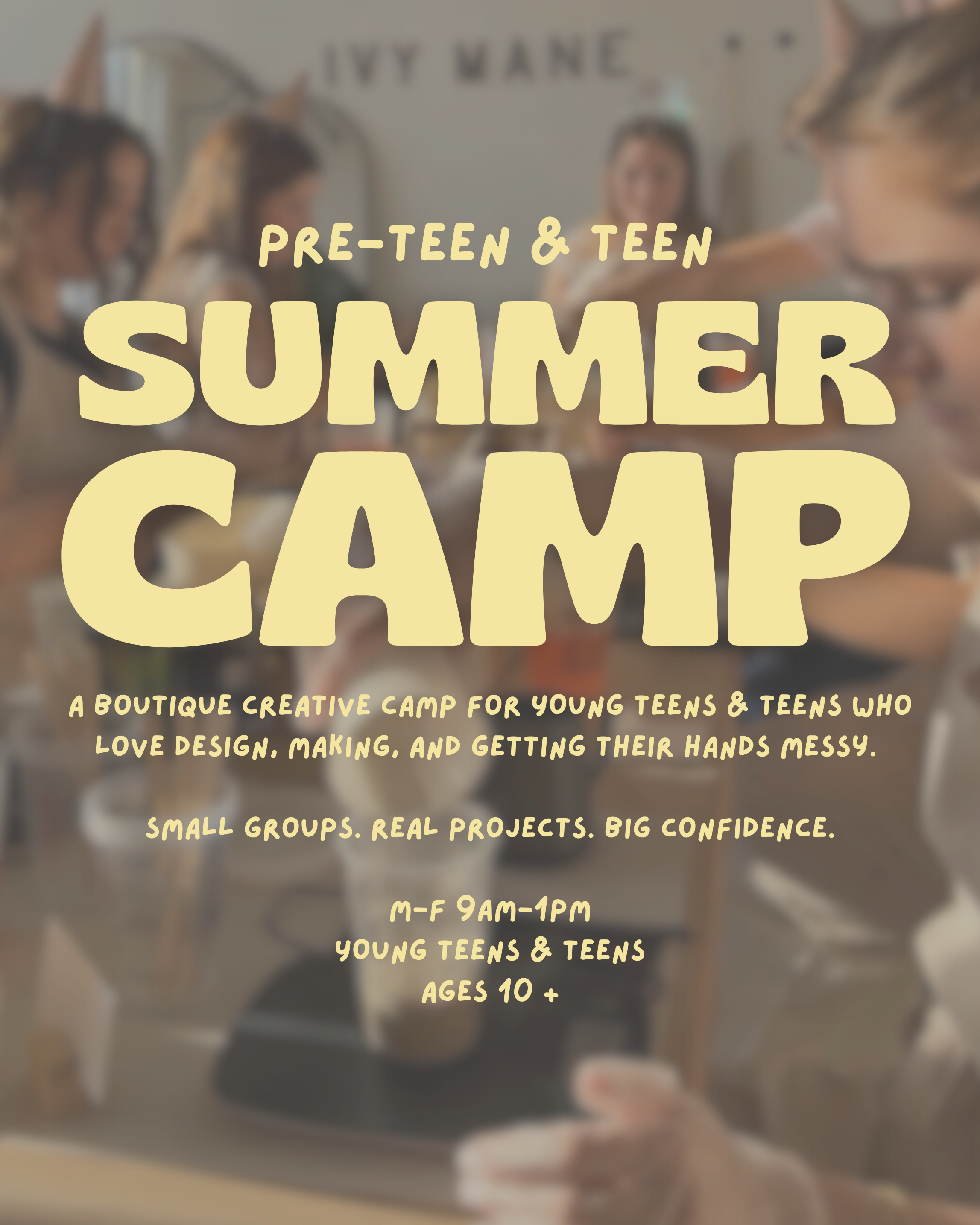 Teen/Tween Summer Camp – Maker Week