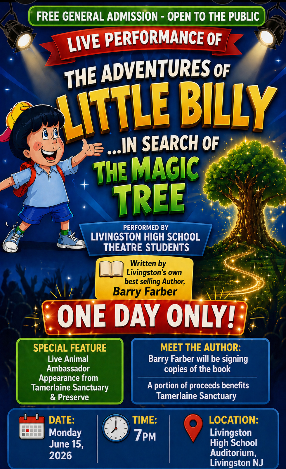 Livingston High School Theatre Students Bring Children’s Story to Life