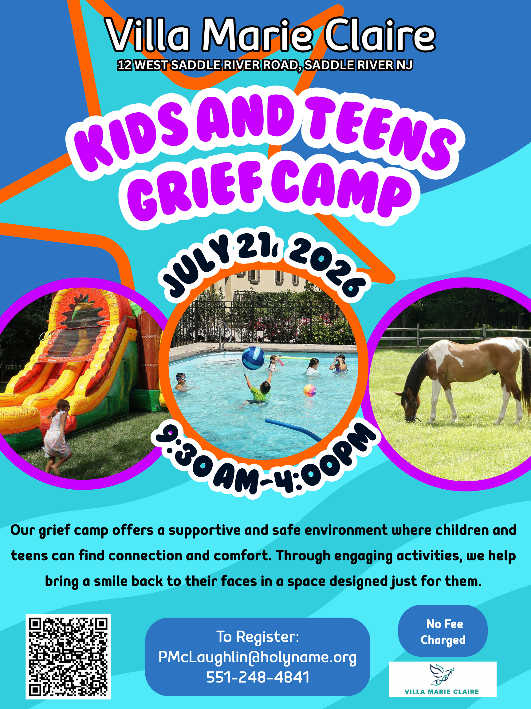 Kids and Teens Grief Camp