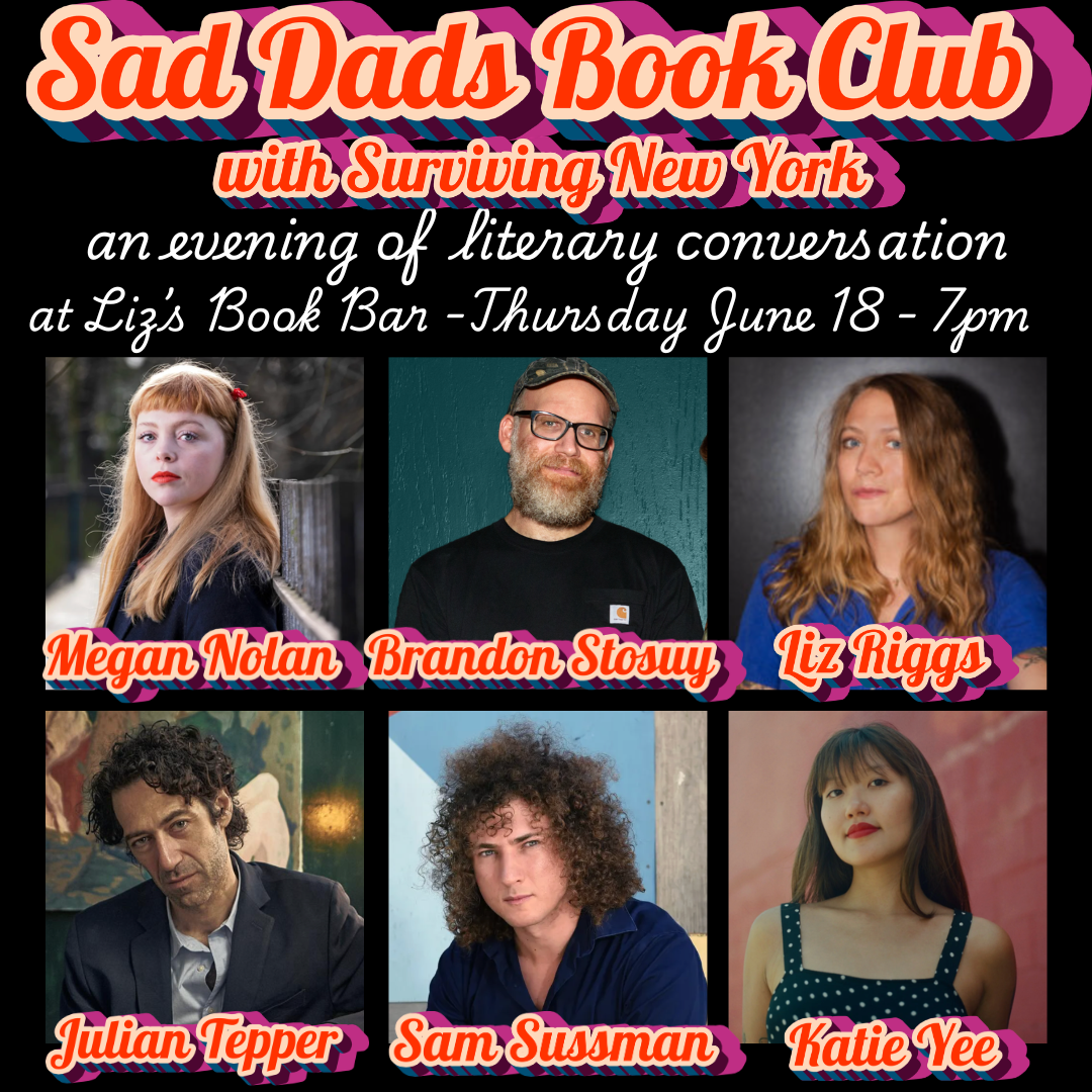 Sad Dads Book Club Presents: An Evening of Literary Conversation