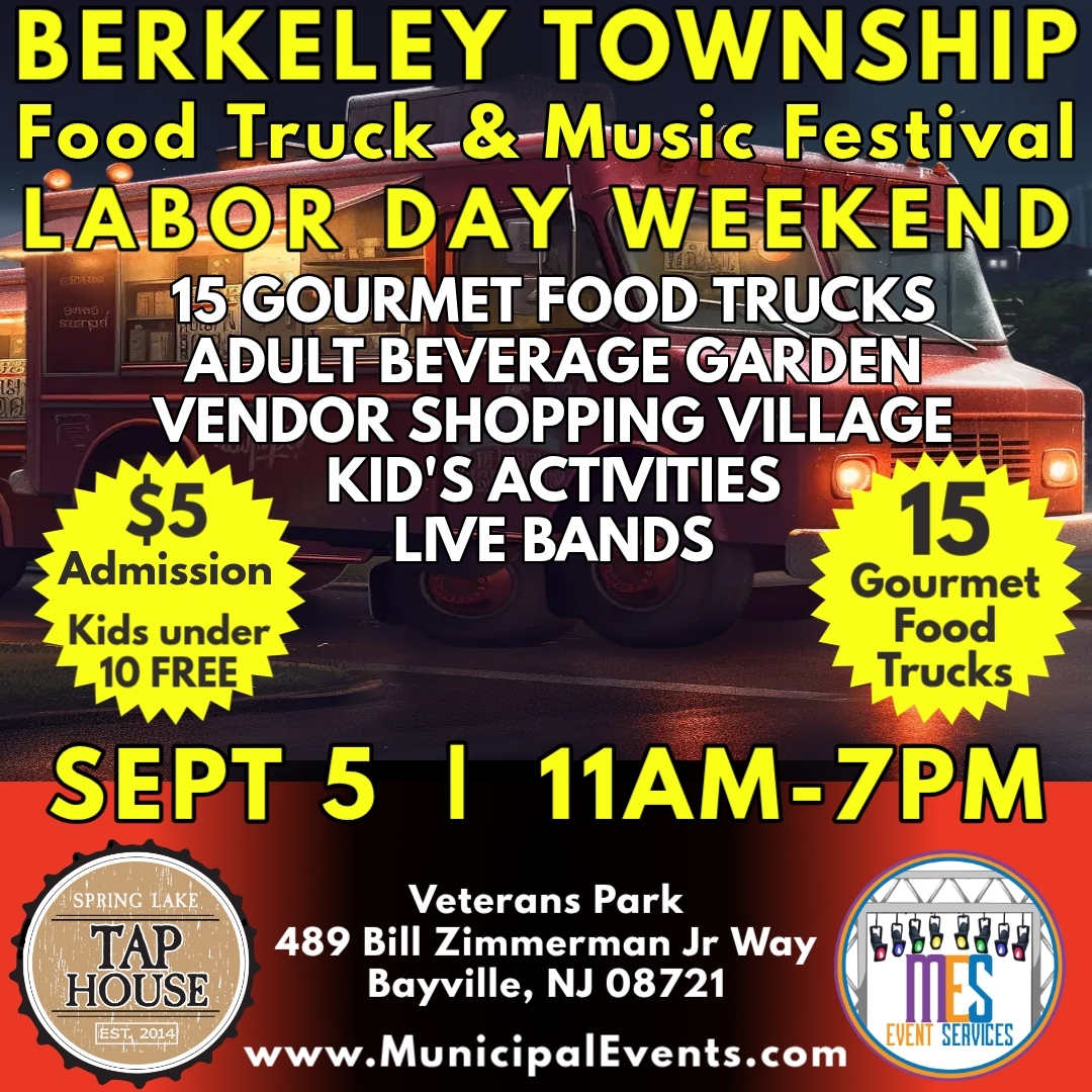 Berkeley Township: Food Truck & Music Festival