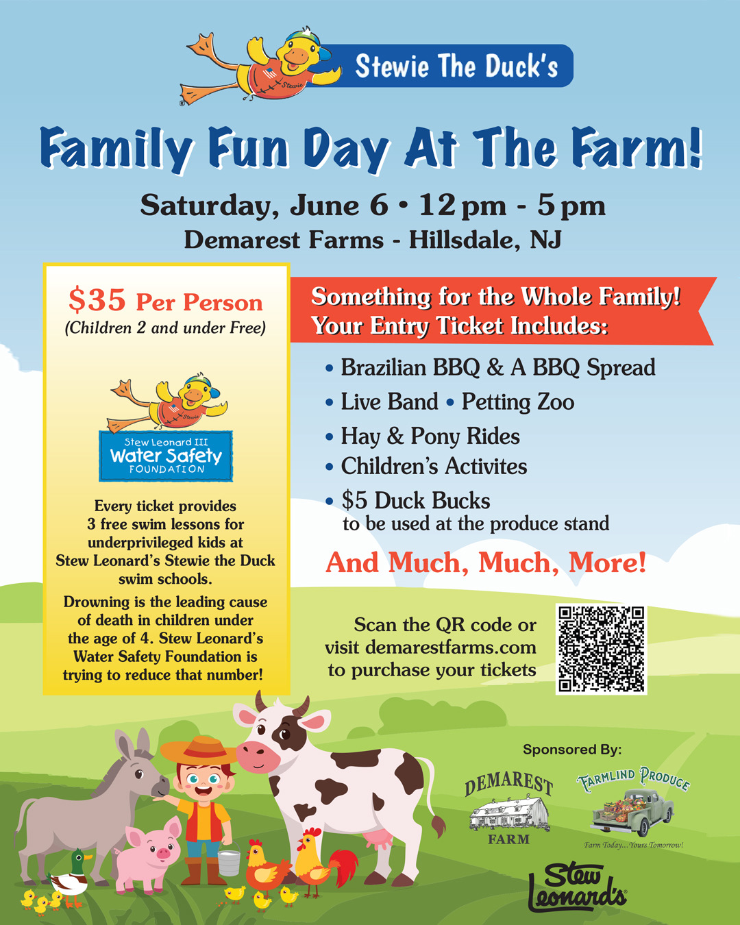 Stewie the Duck’s Family Fun Day at the Farm