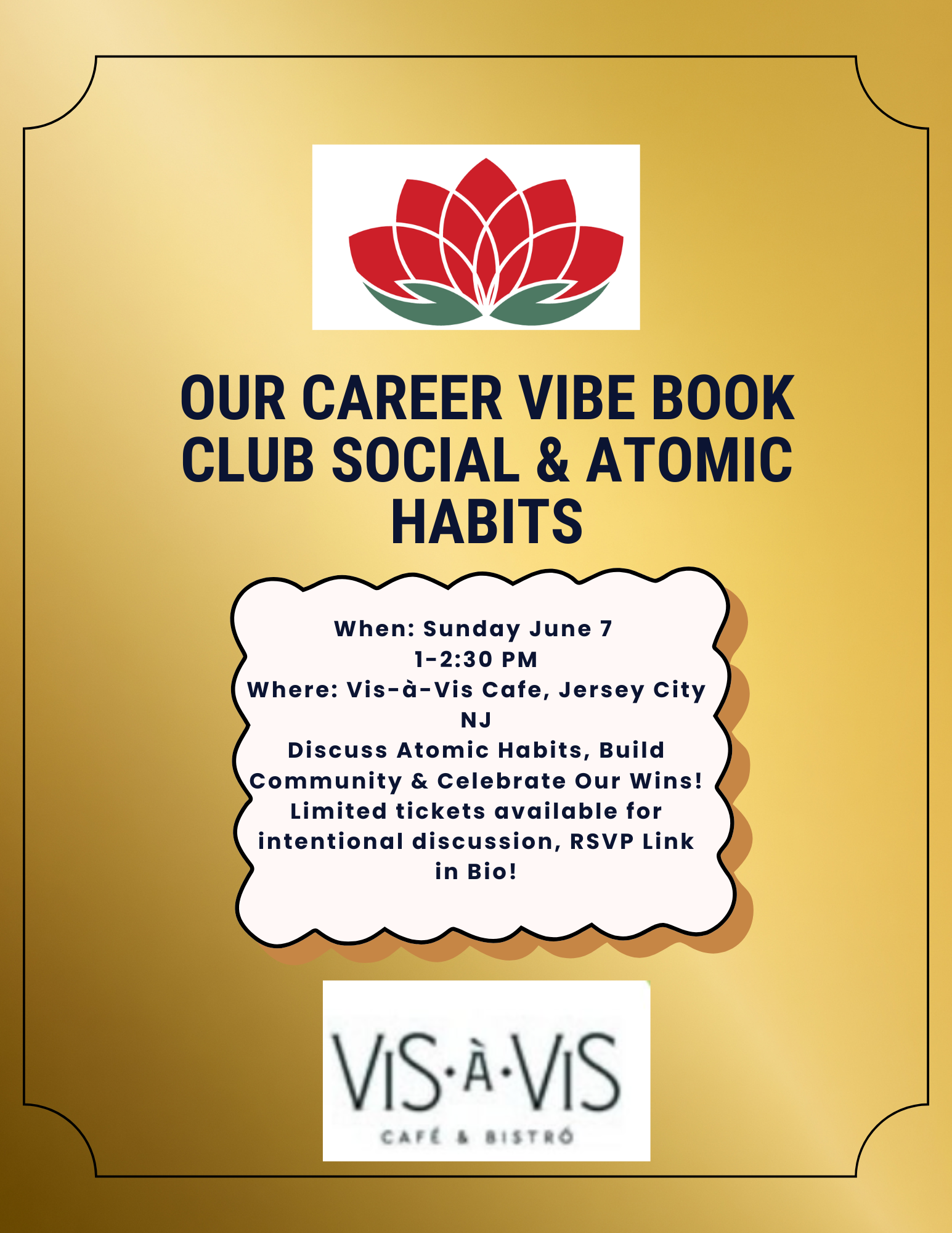 June Book Club Social & Atomic Habits
