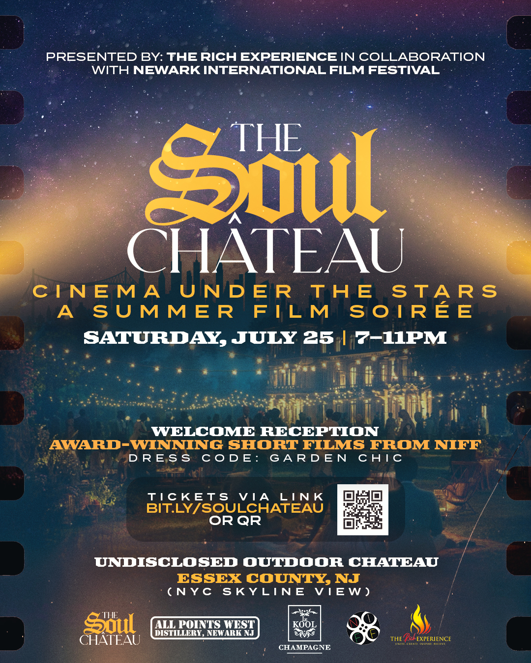 The Soul Chateau: “CINEMA UNDER THE STARS A SUMMER FILM SOIRÉE”