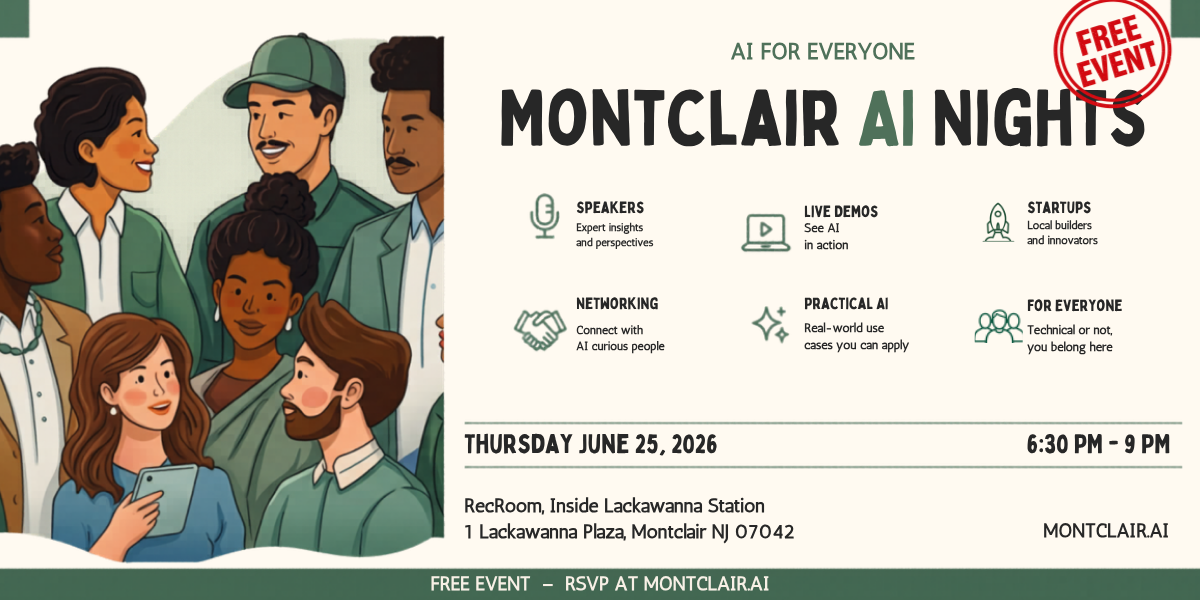 Montclair AI Nights: AI for Everyone