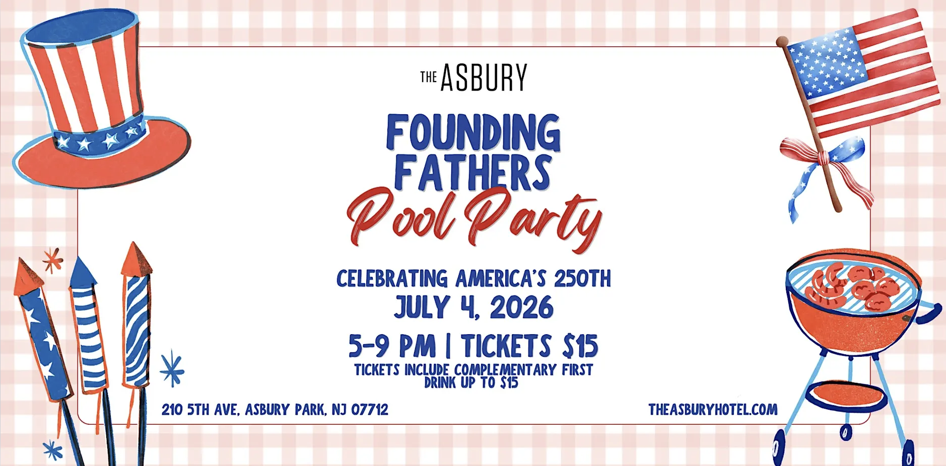 Founding Father’s Pool Party