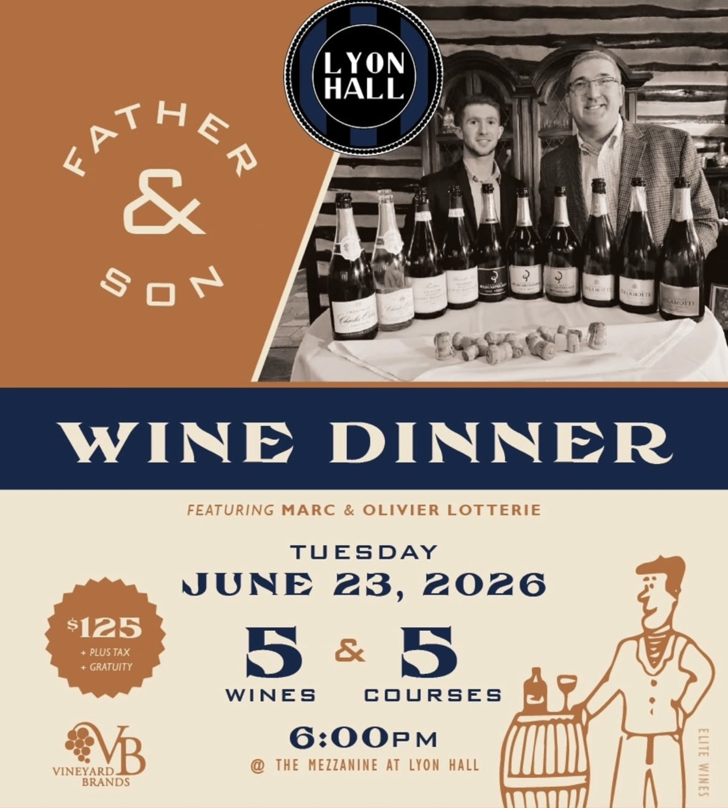 Father & Son Wine Dinner