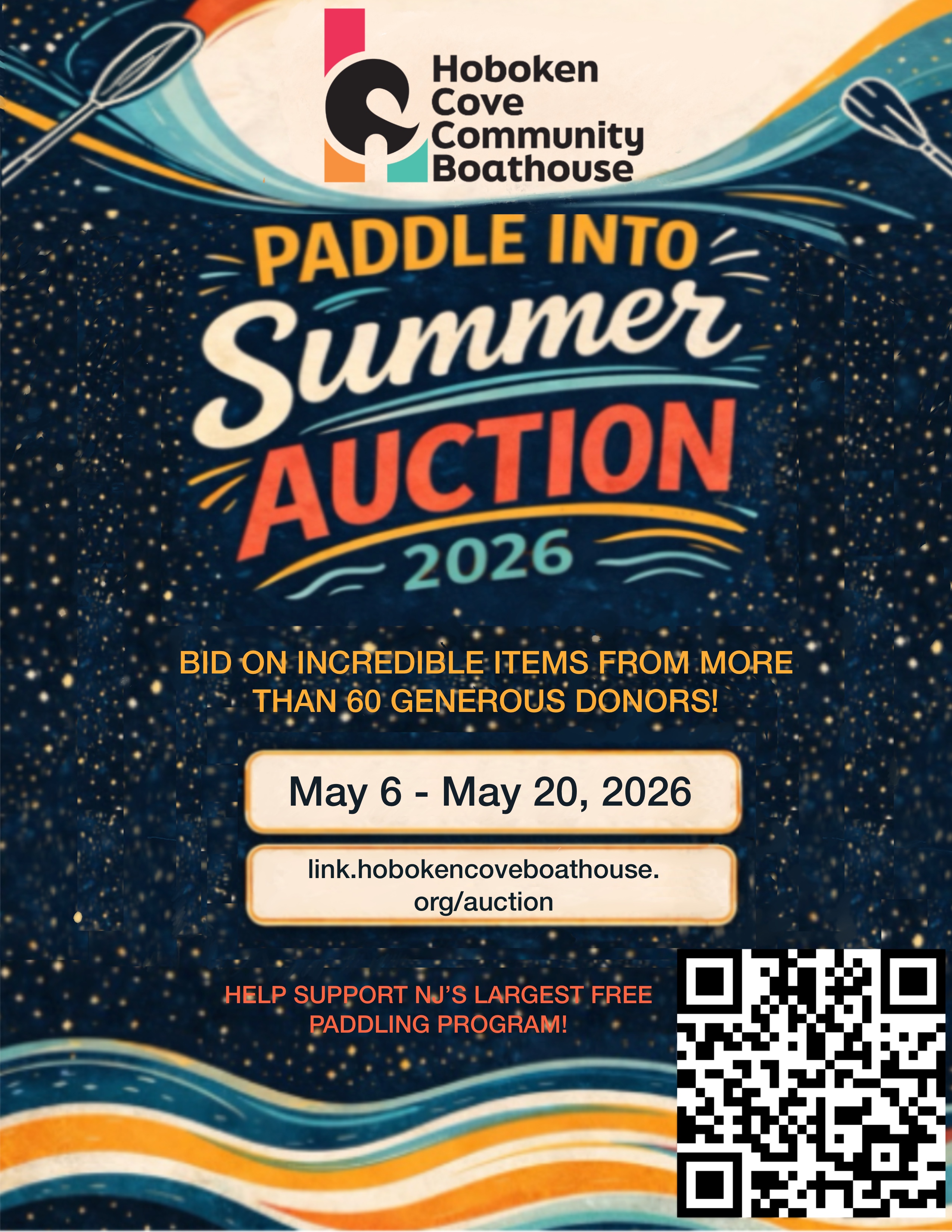 Paddle Into Summer Fundraising Auction
