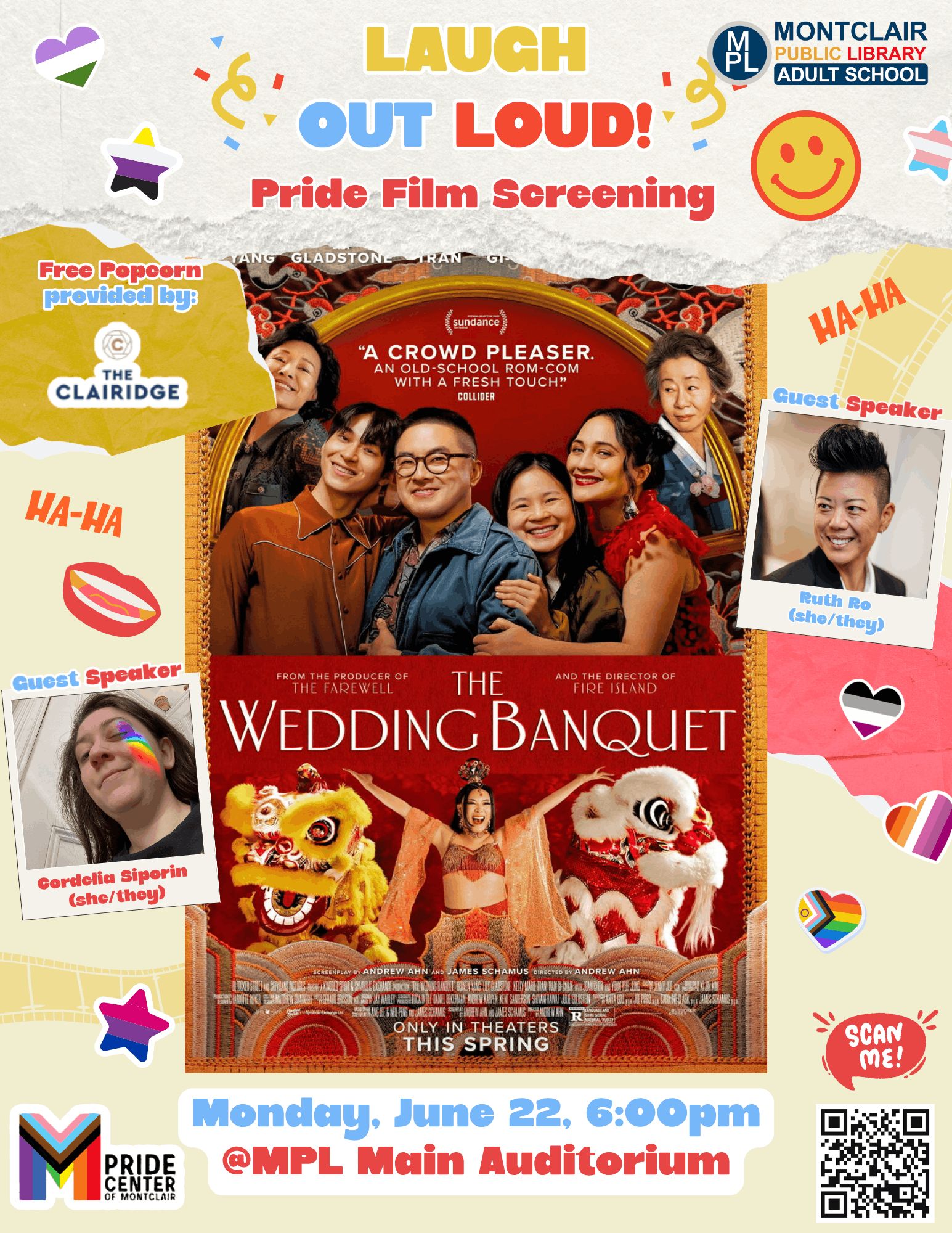 The Wedding Banquet (2025): Laugh Out Loud Pride Film Screening