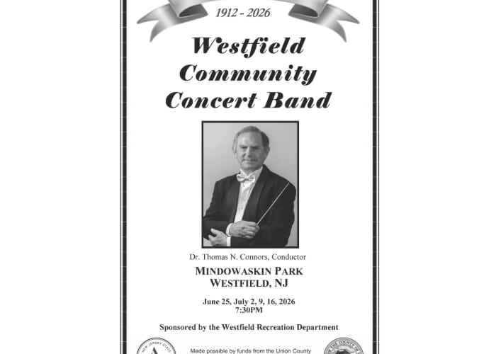Westfield Community Concert Band 114th Summer Concert Series