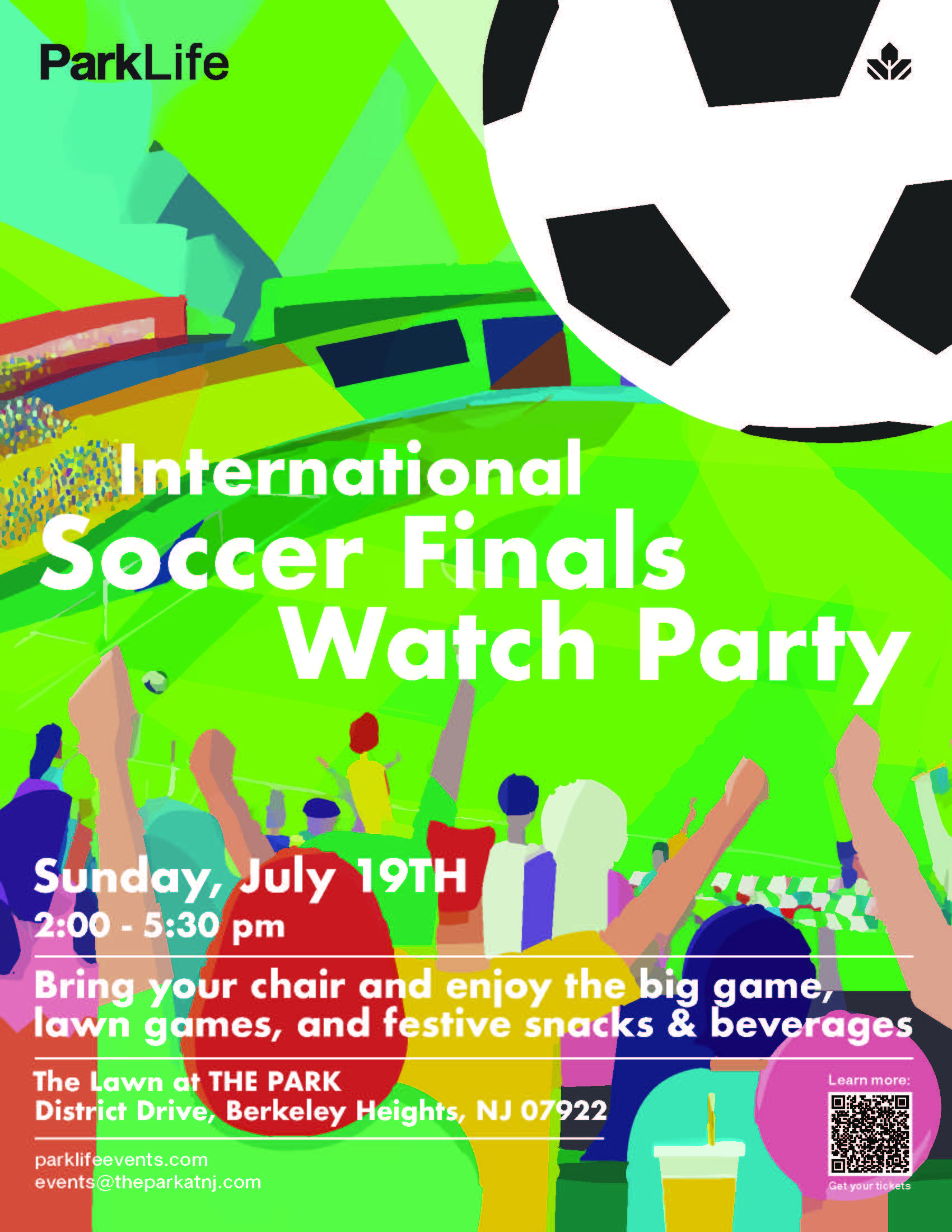 International Soccer Finals Watch Party