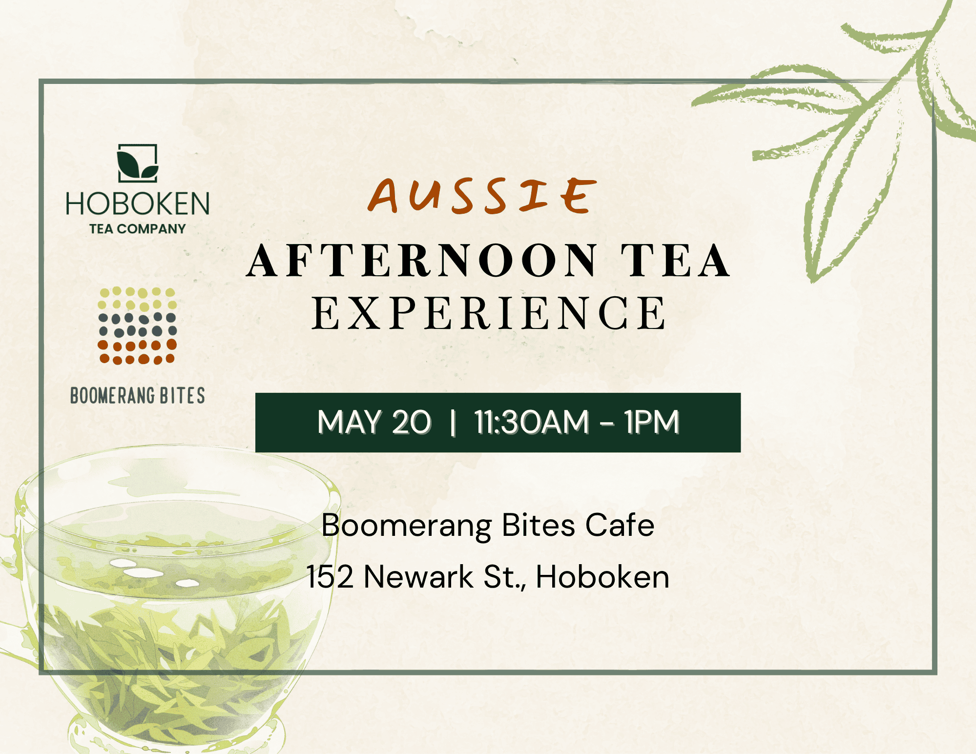 Aussie Afternoon Tea Experience