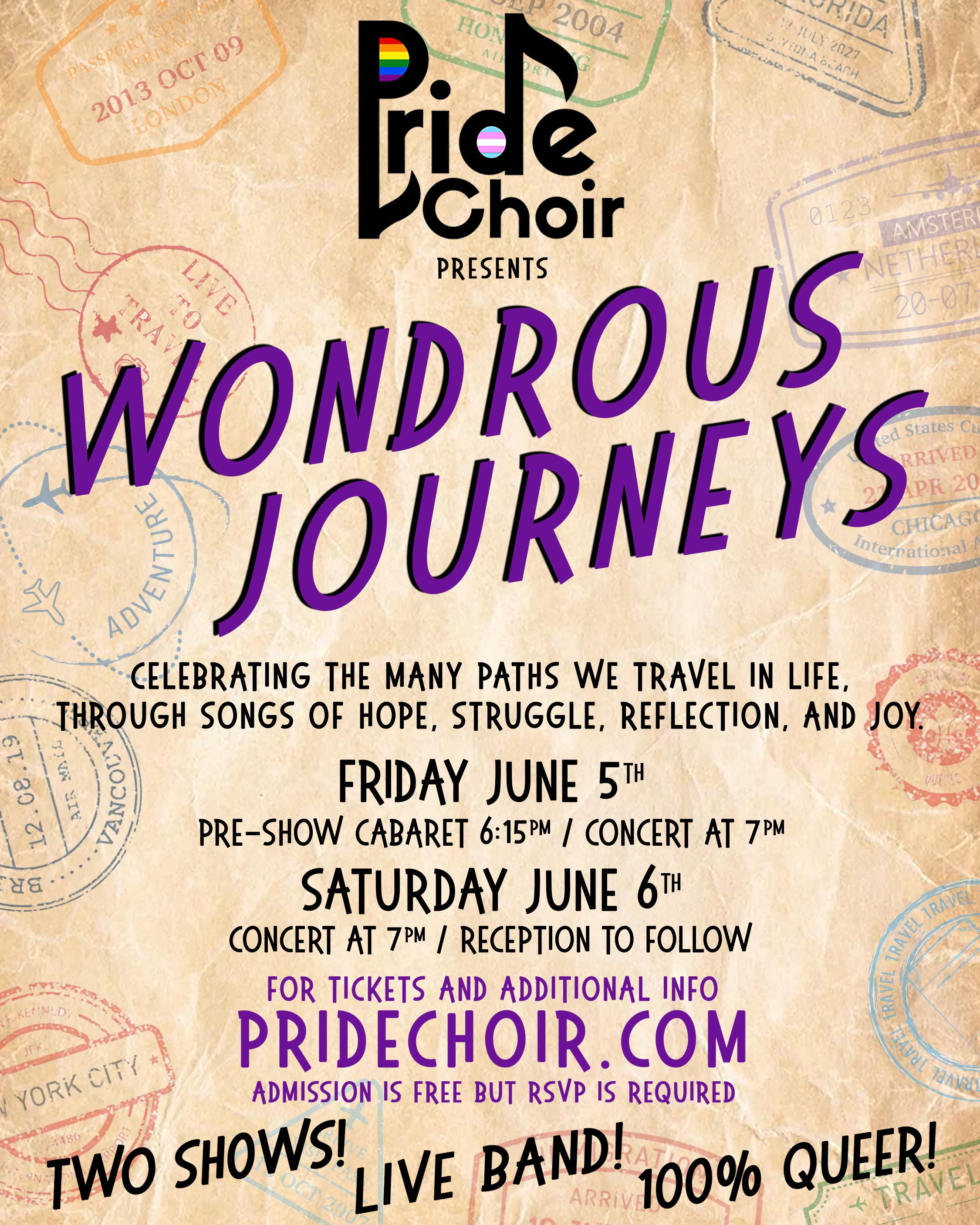 Wondrous Journeys Concert