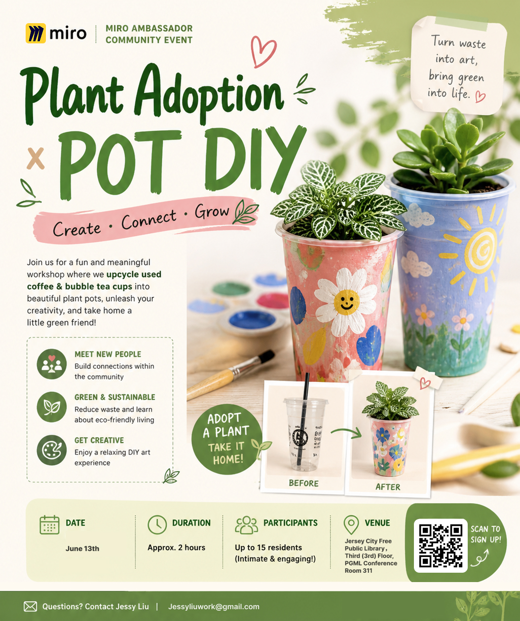 Plant Adoption X Pot DIY
