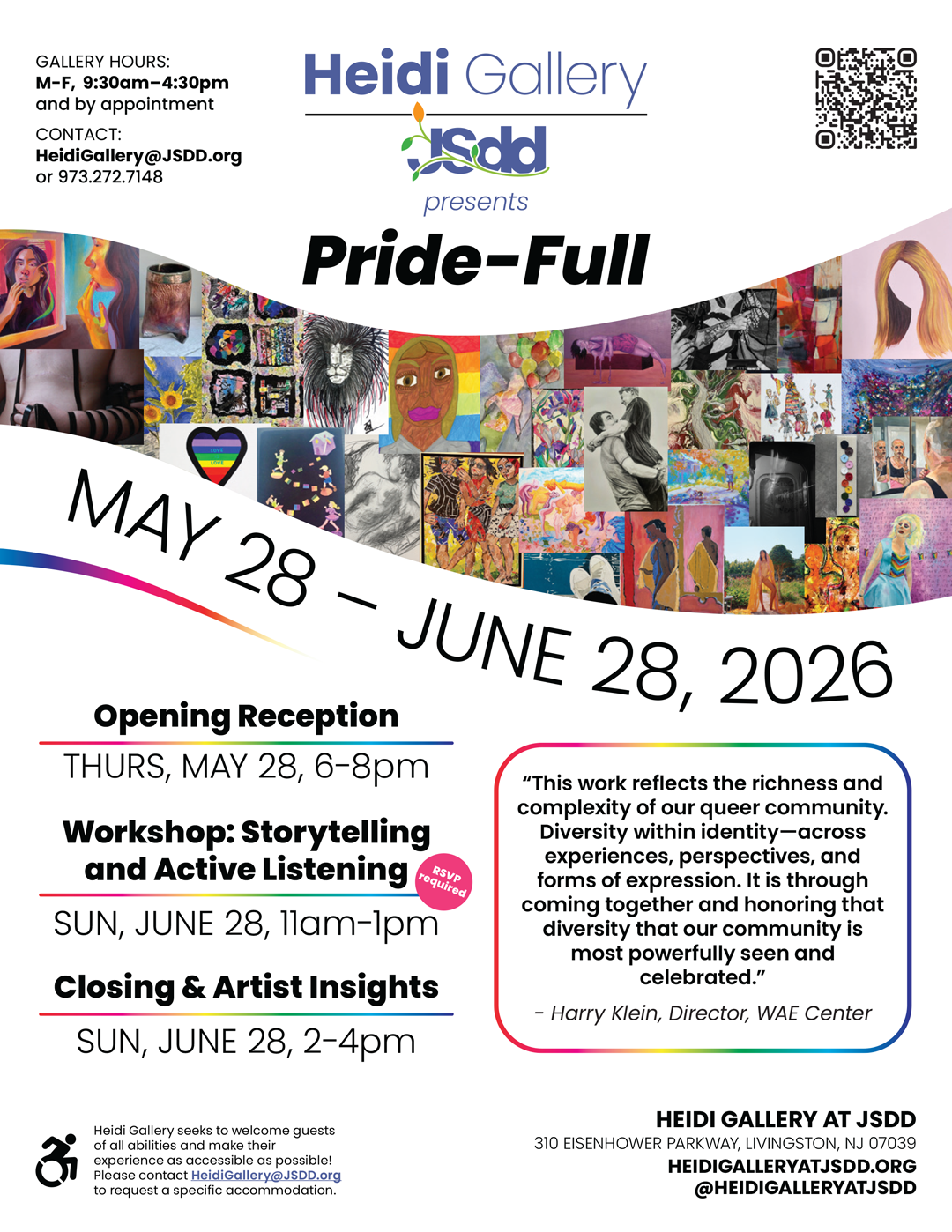 Heidi Gallery at JSDD Exhibit: Pride-Full