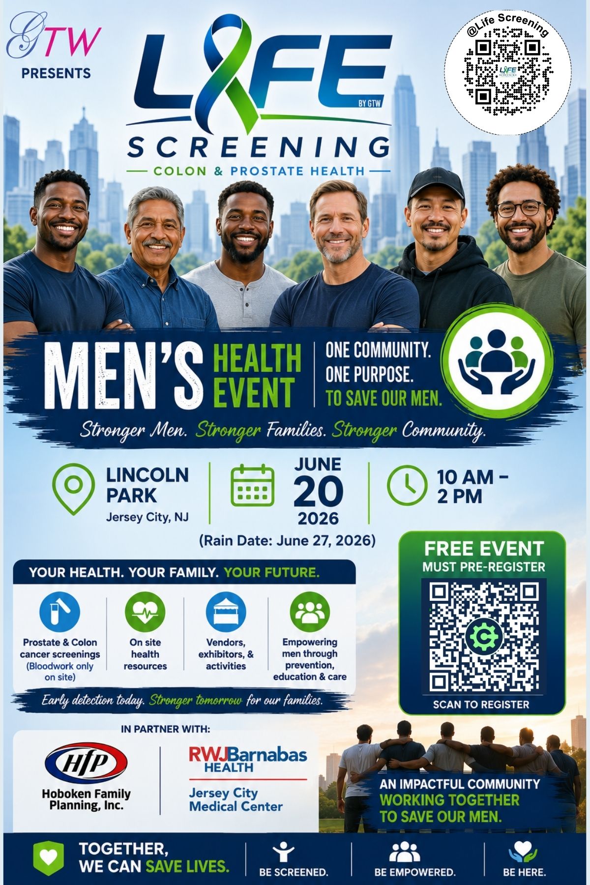 Life Screening Men’s Prostate and Colon Screening