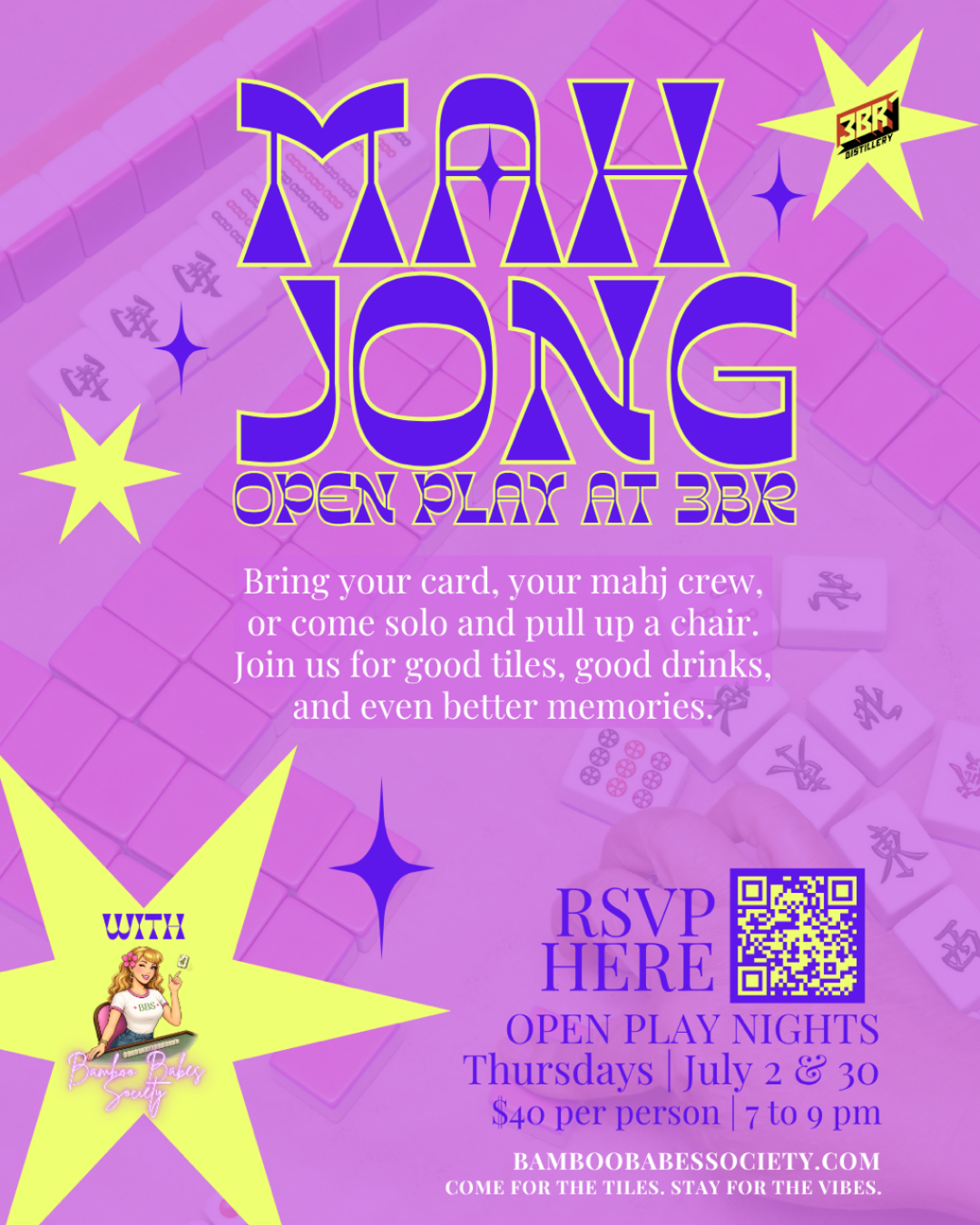 Mah Jong Open Play