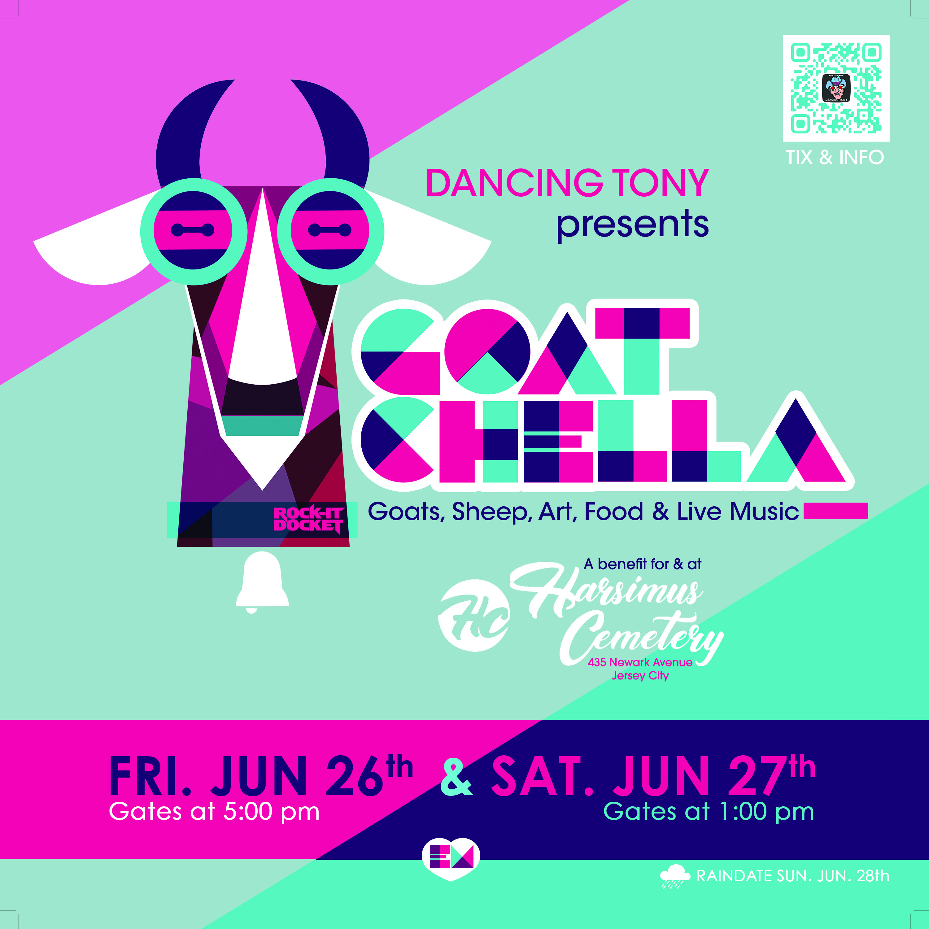 Goatchella Music Festival Fundraiser for The Historic Harsimus Goat Program