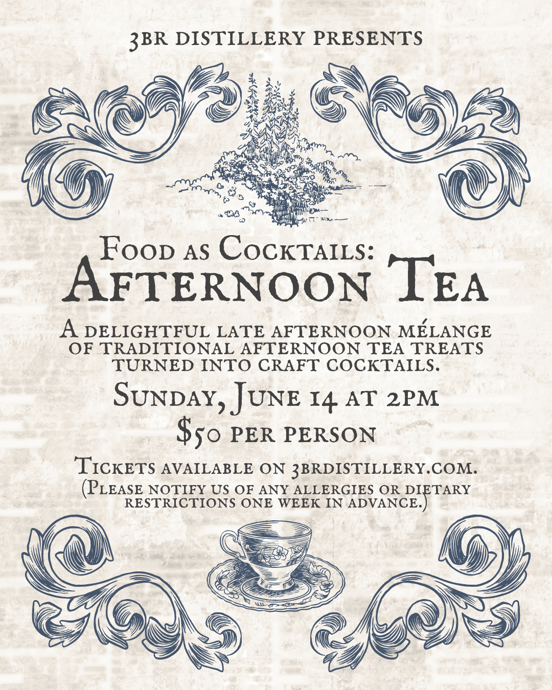 Food as Cocktails: Afternoon Tea