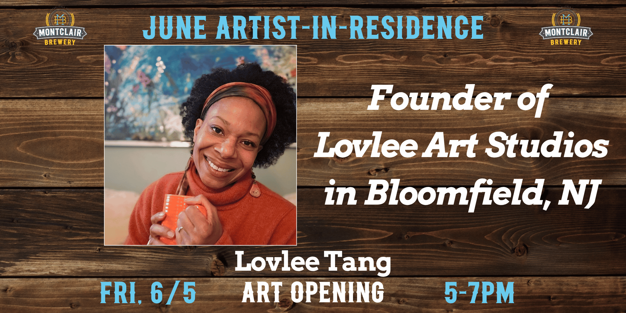 Art Opening: Lovlee Tang at Montclair Brewery