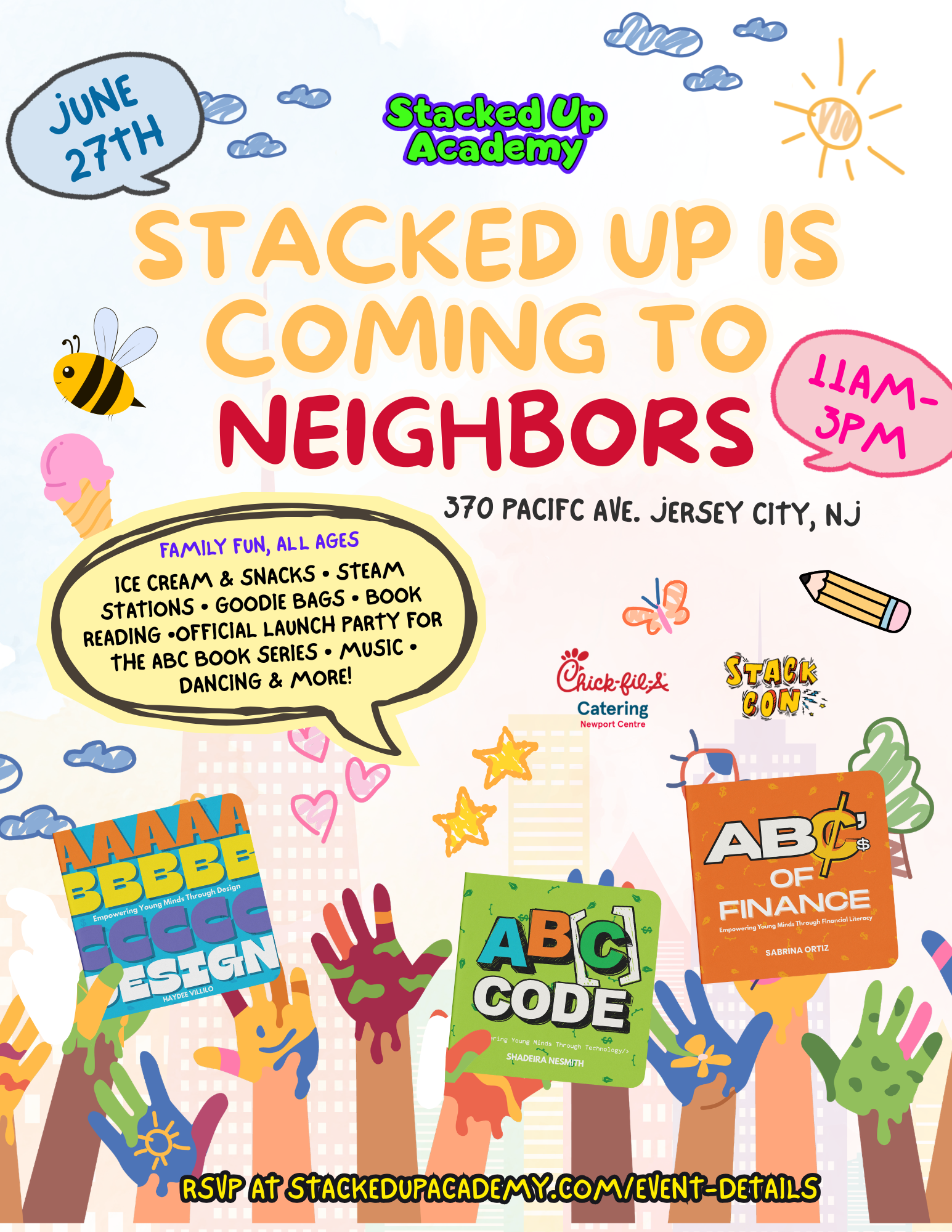 Stacked Up Academy ABC Book Series Launch