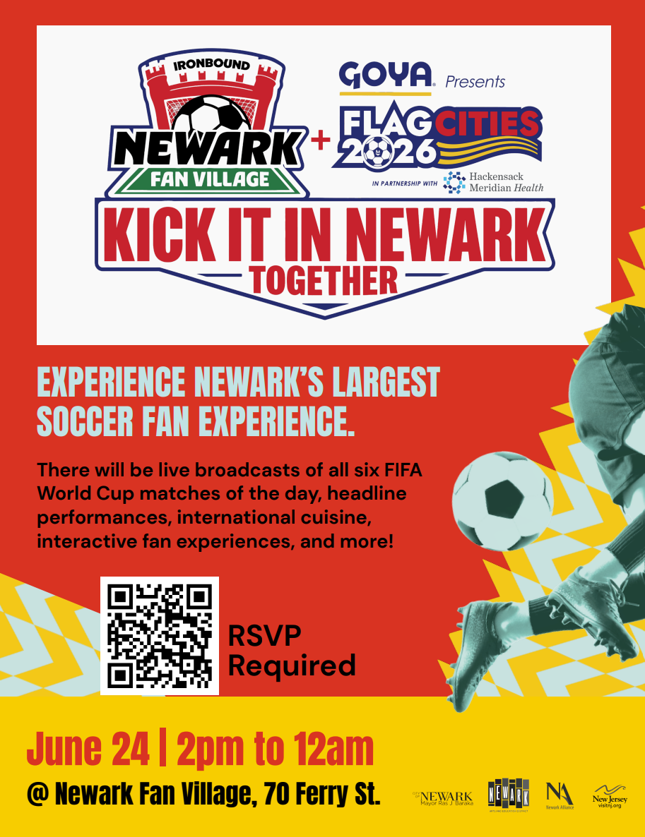 Kick it in Newark Together: Flag Cities x Newark Fan Village