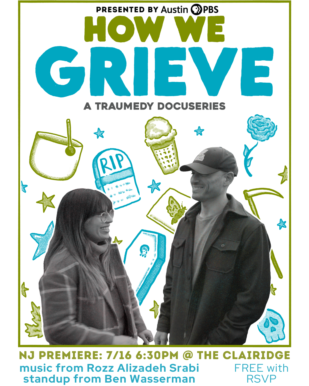 HOW WE GRIEVE Screening with Live Music & Comedy