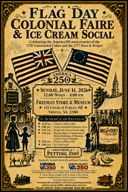 Flag Day Colonial Faire & Ice Cream Social