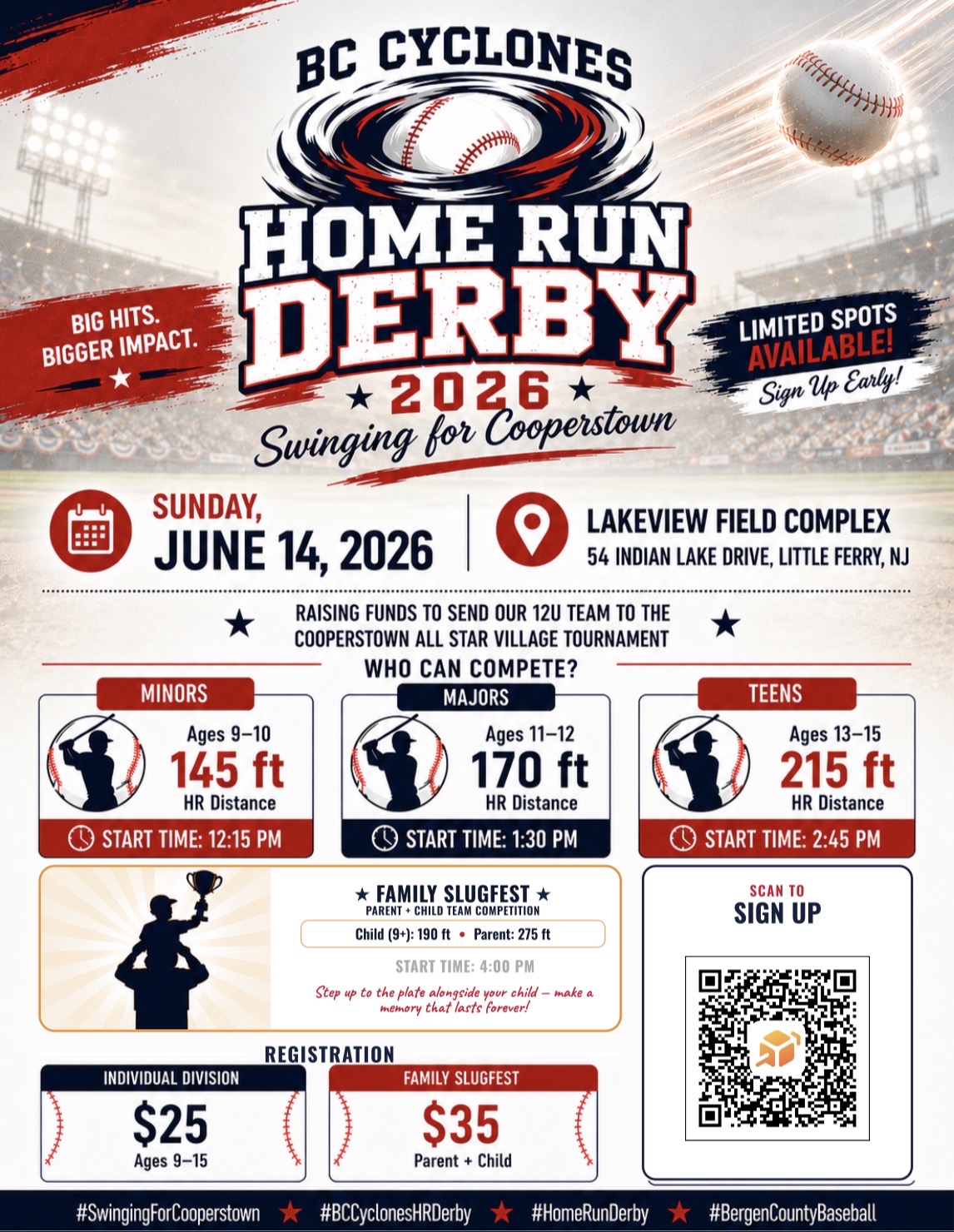 Home Run Derby – Little Ferry, NJ (BC Cyclones 12u White Team)