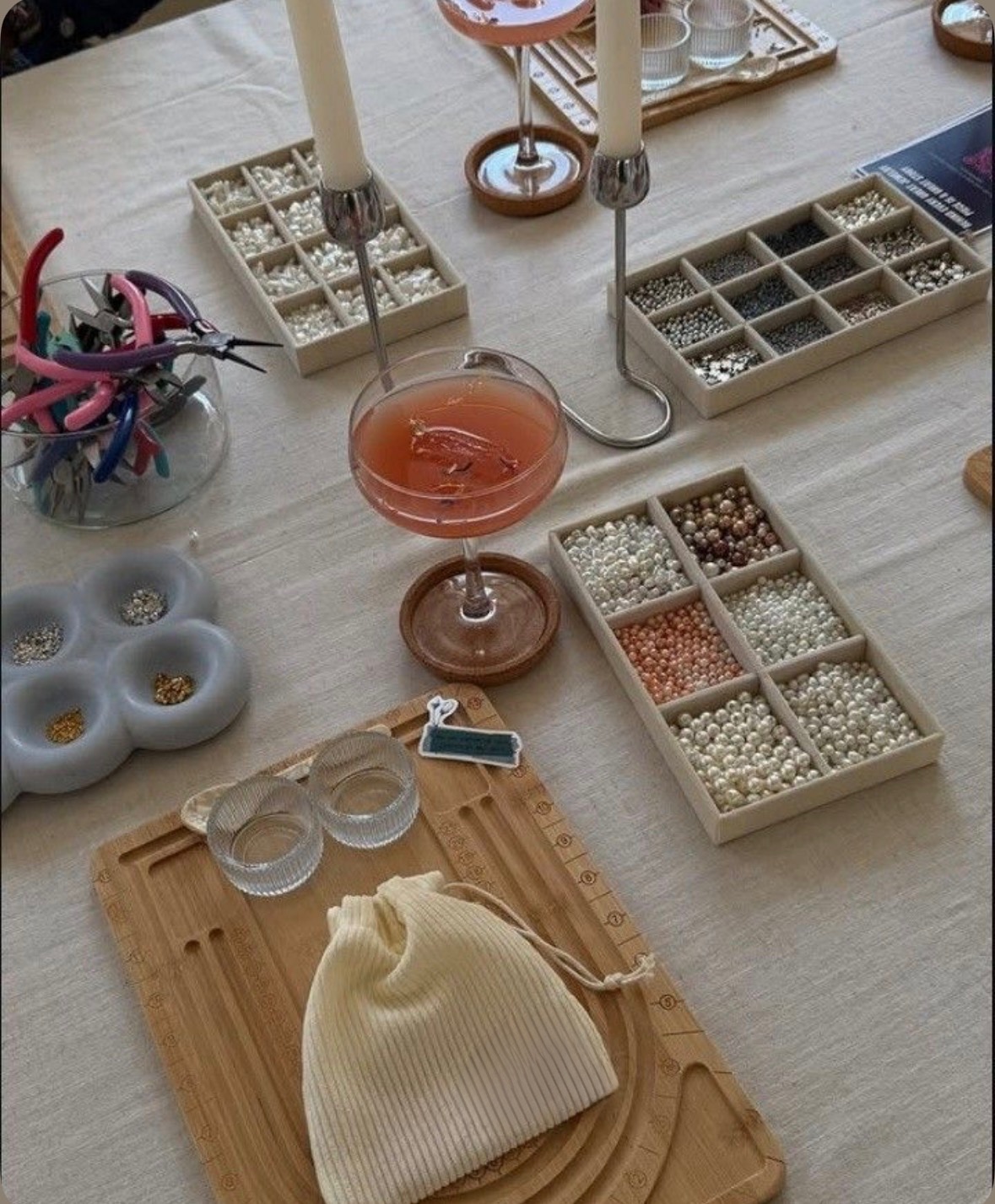 Beaded Gemstone Necklace Workshop