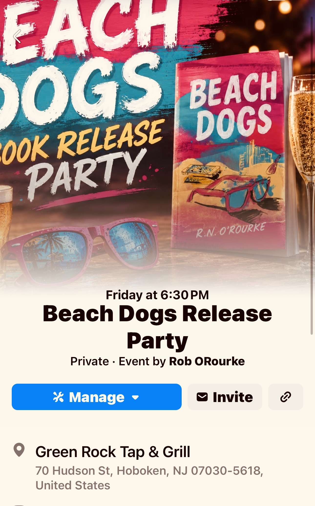 Beach Dogs Book Release Party