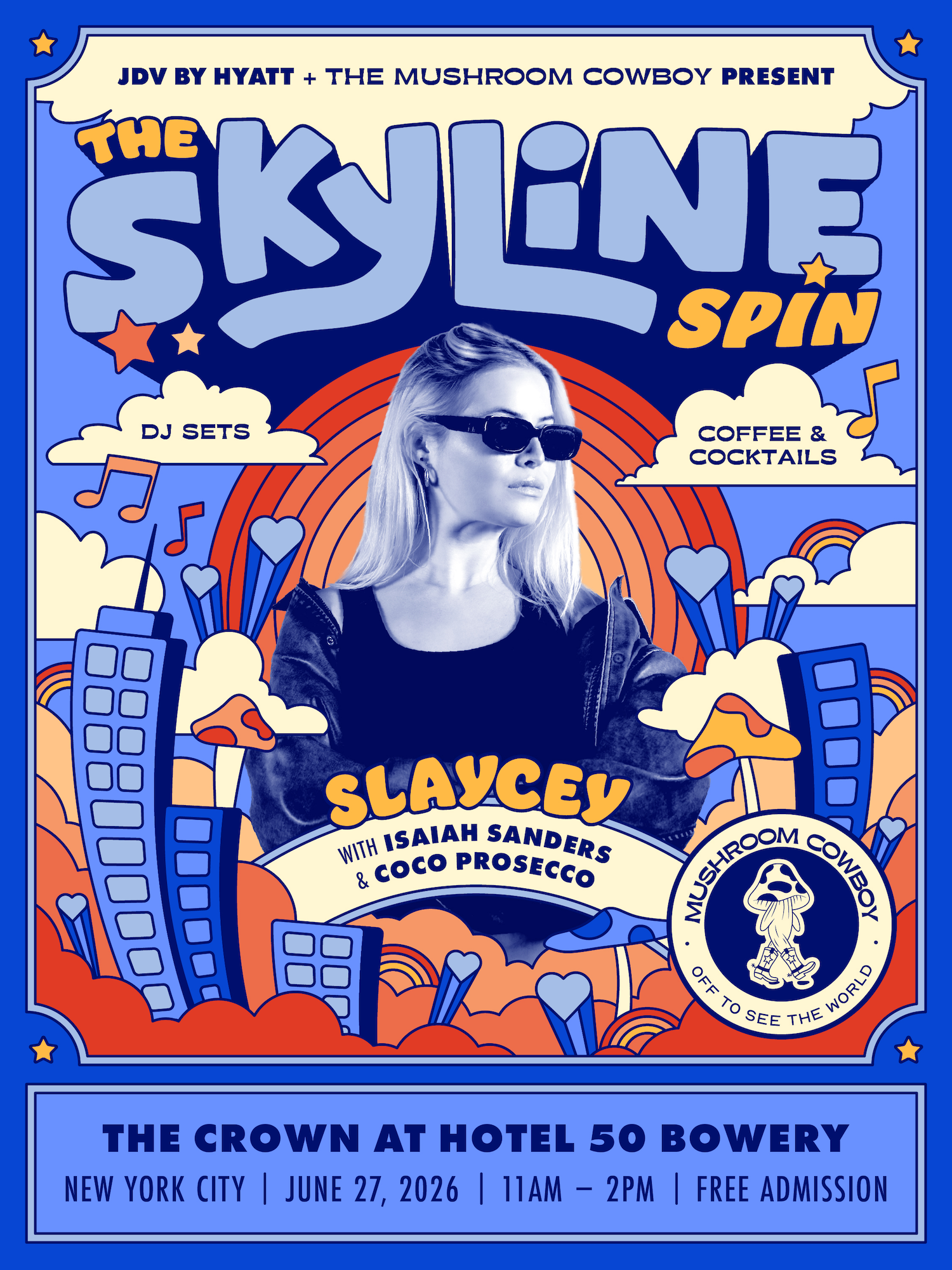 The Skyline Spin: The Crown at Hotel 50 Bowery