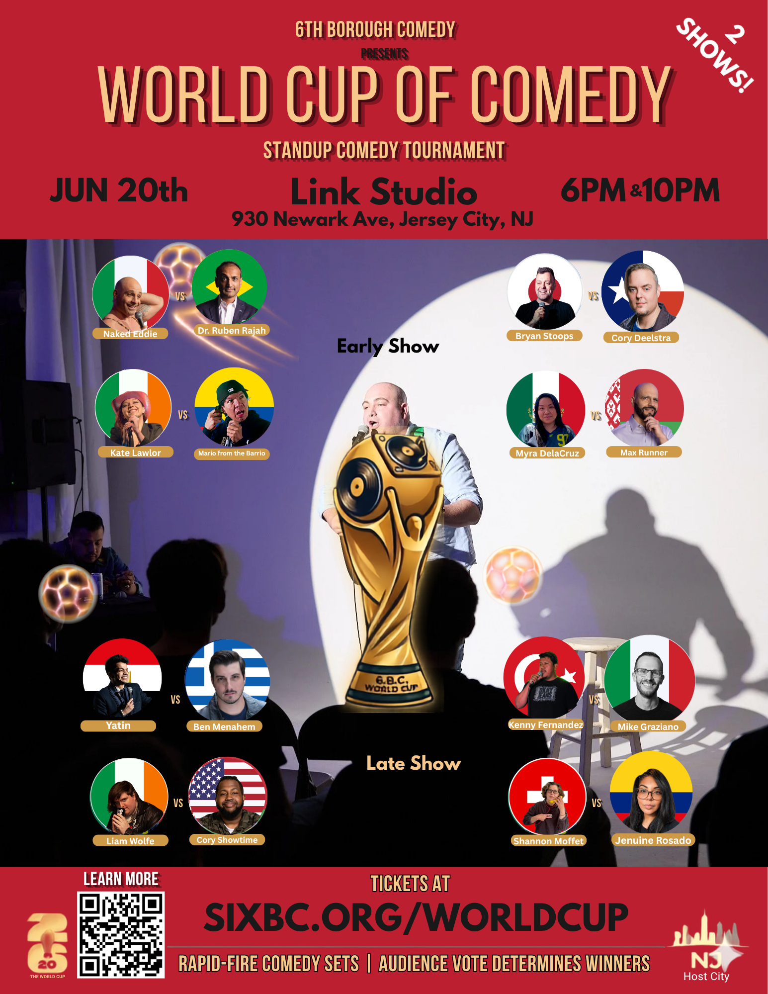 World Cup of Comedy – Group A Qualifier