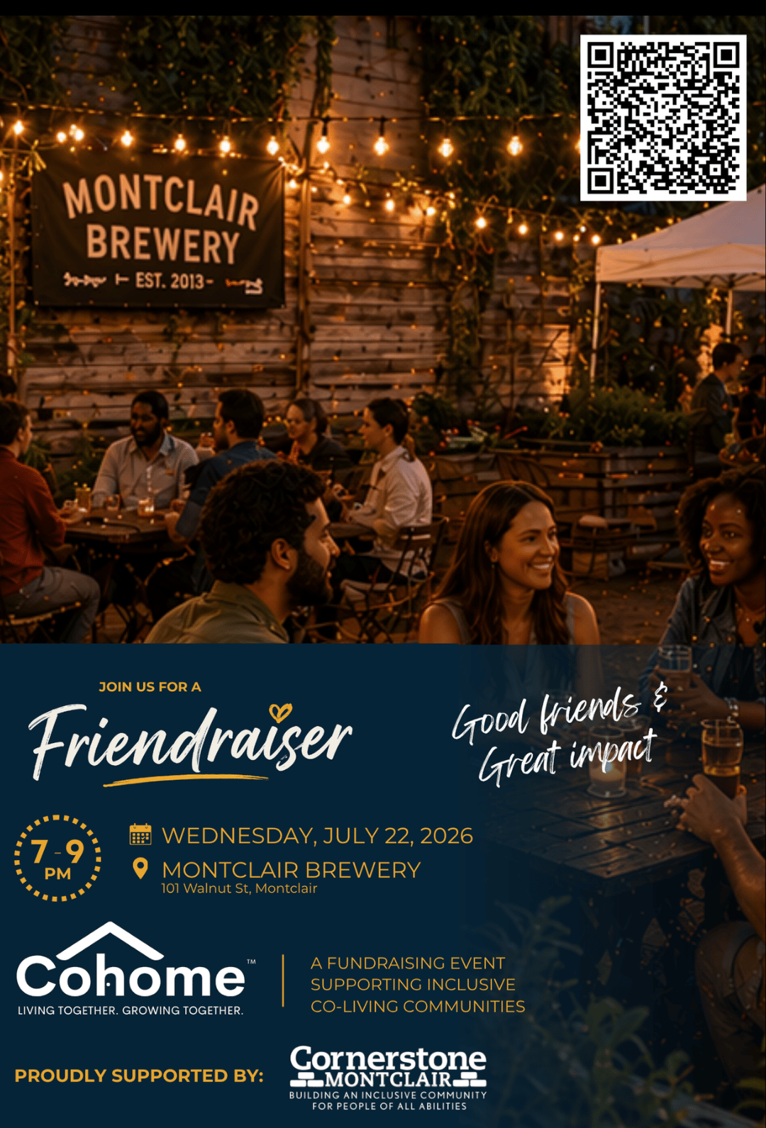 Cohome’s Summer Friendraiser at Montclair Brewery