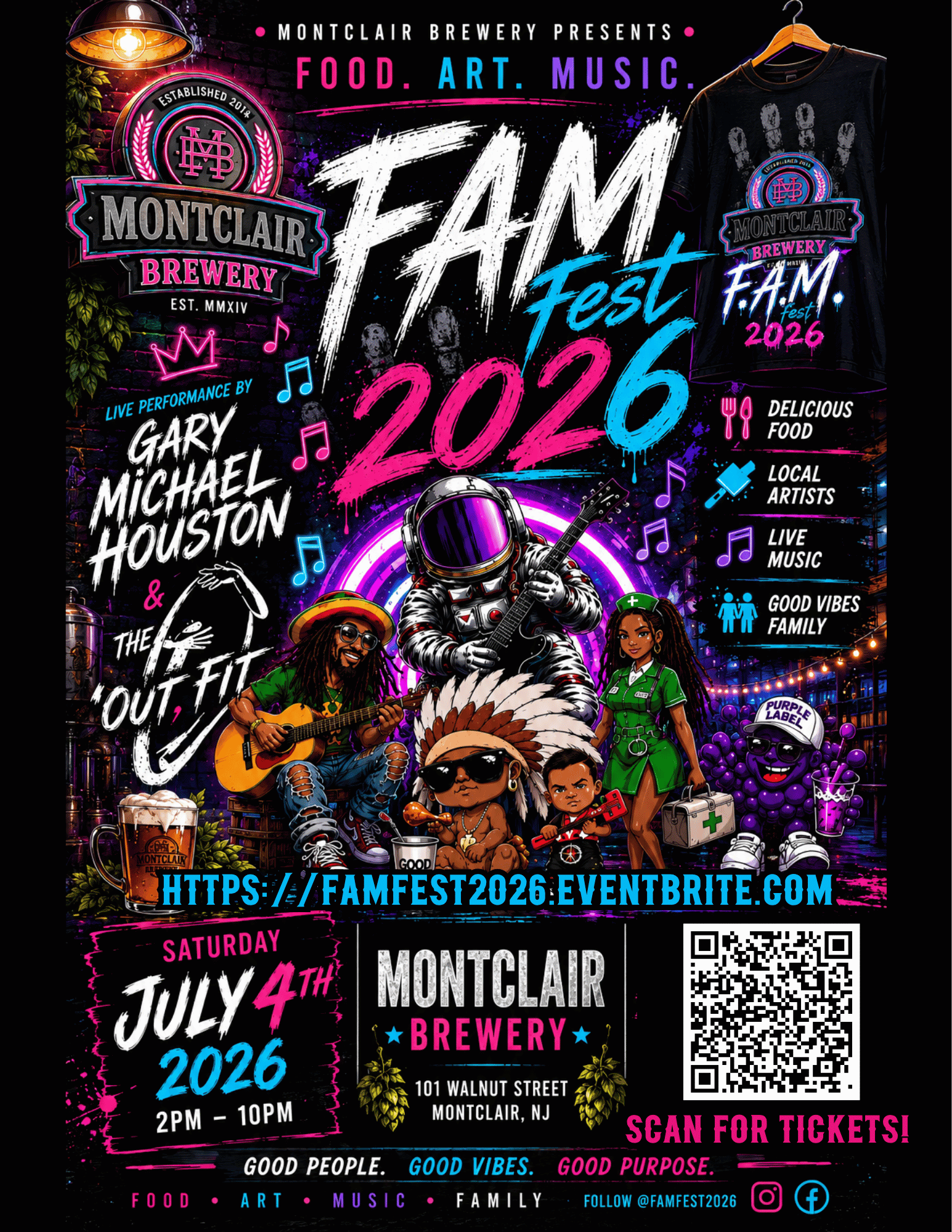 F.A.M. Fest at Montclair Brewery