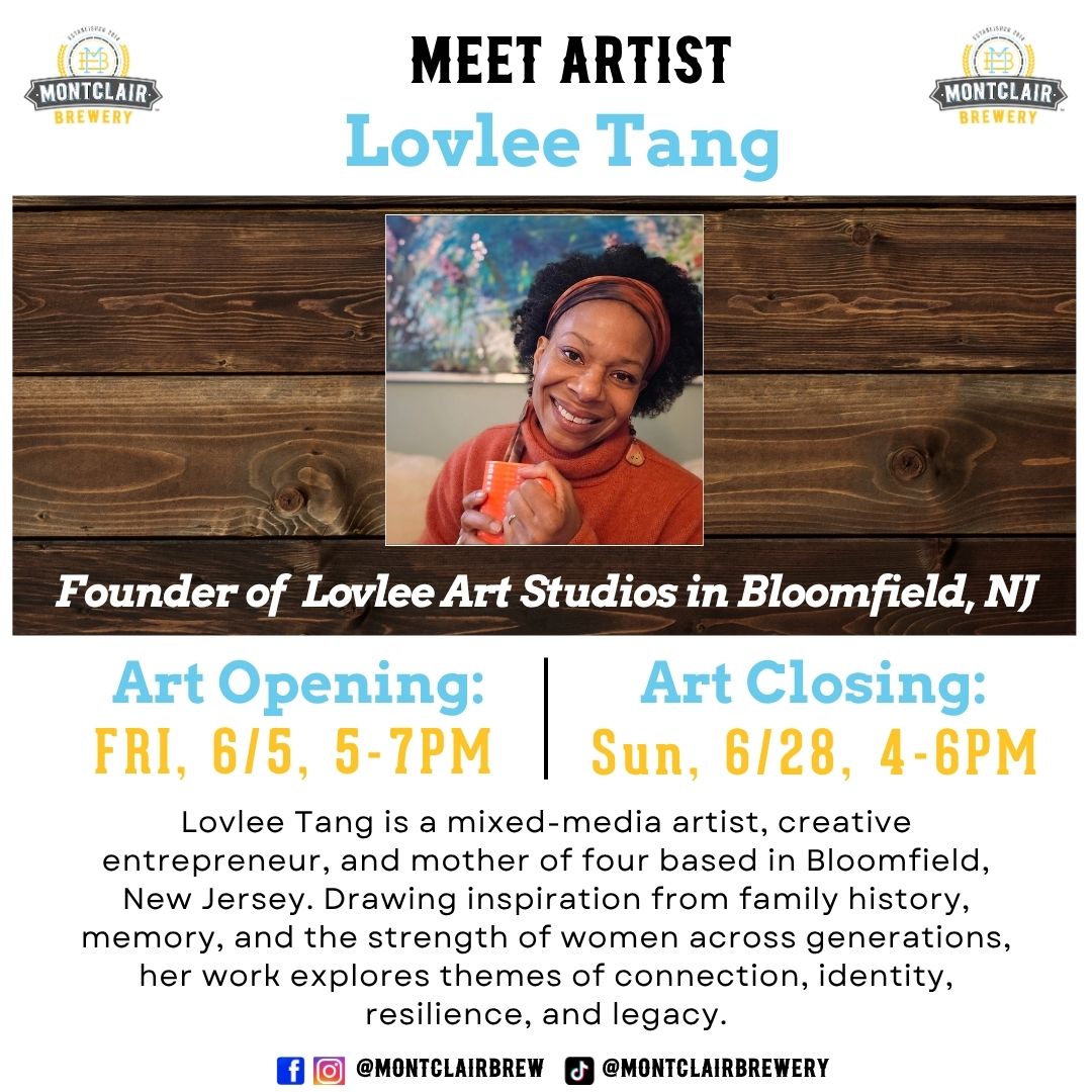 Art Closing: Lovlee Tang at Montclair Brewery