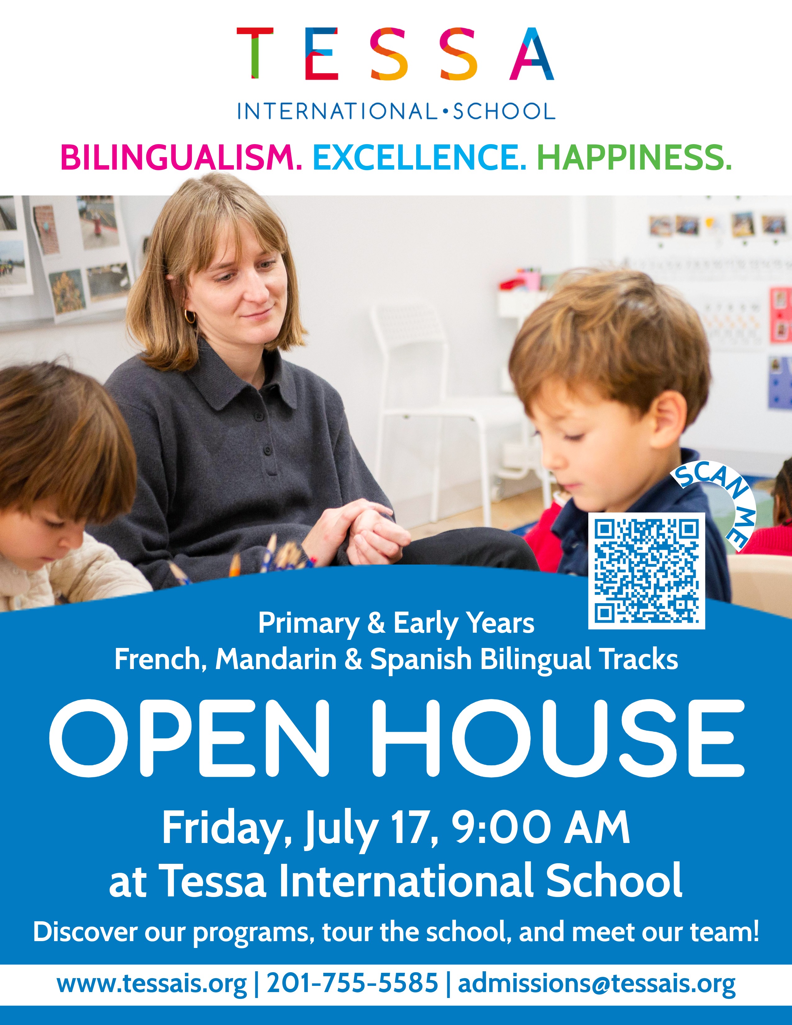Tessa International School Open House – July 2026