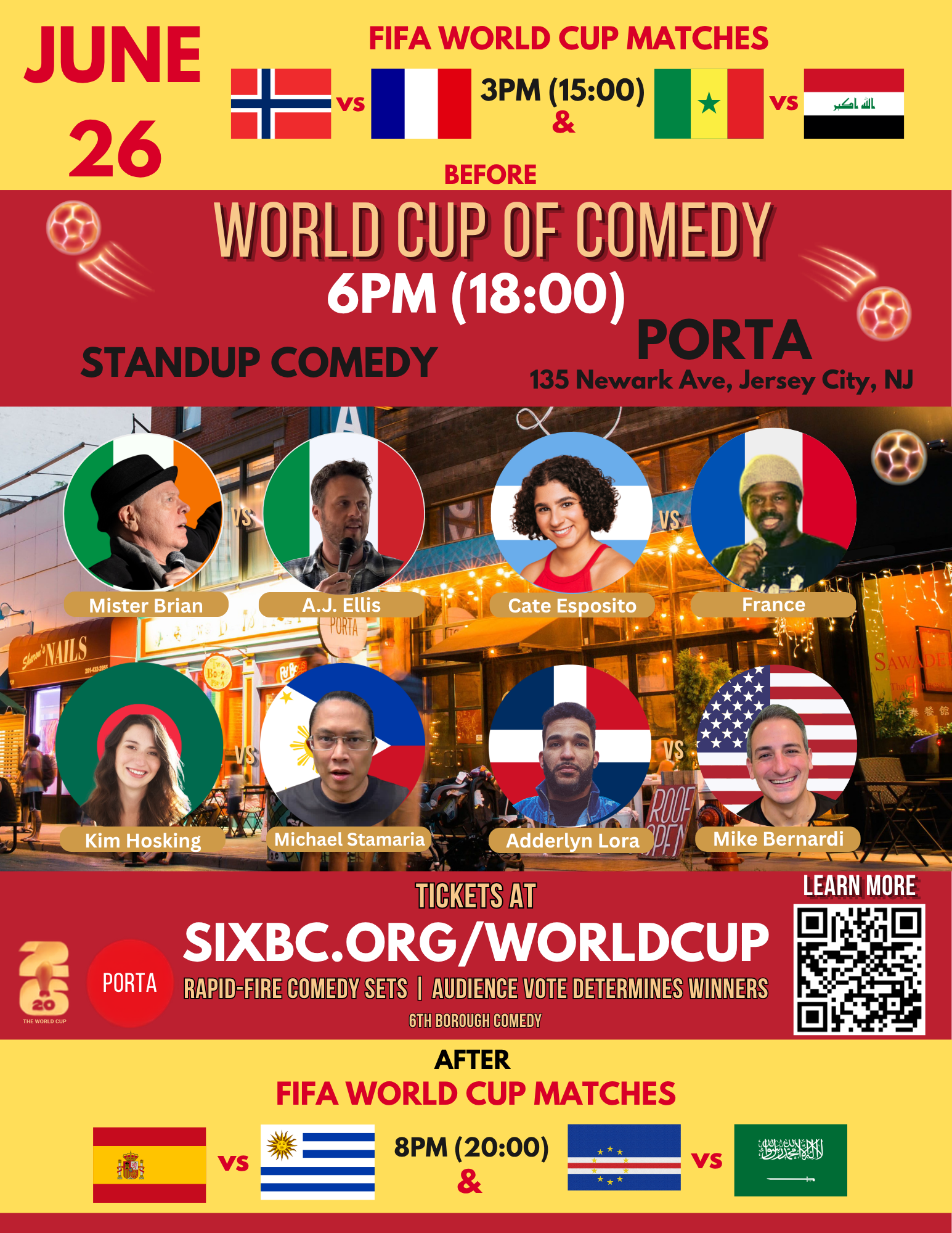 World Cup of Comedy – Group C Qualifier