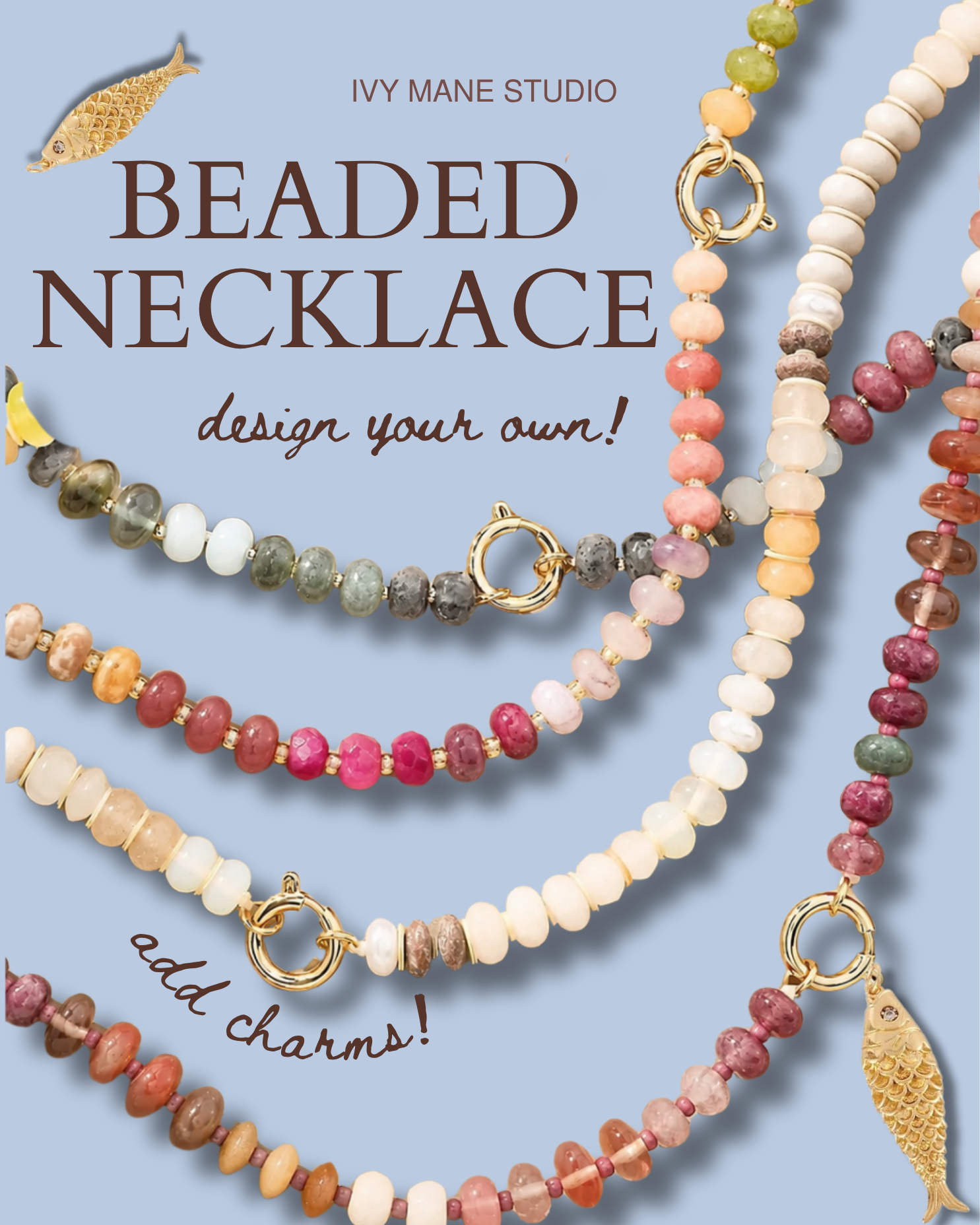 Make Your Own – Summer Beaded Necklace