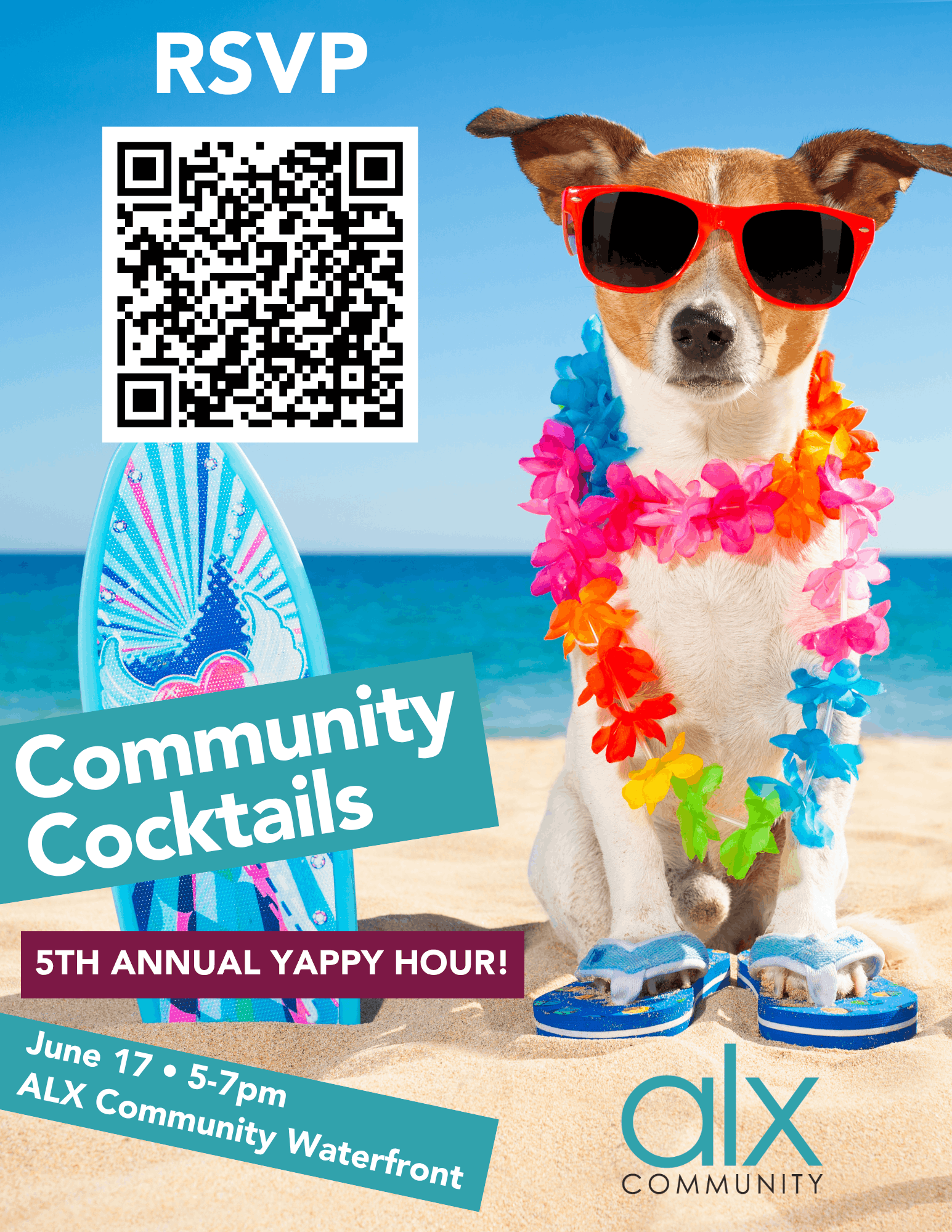 Yappy Hour @ ALX Community Waterfront