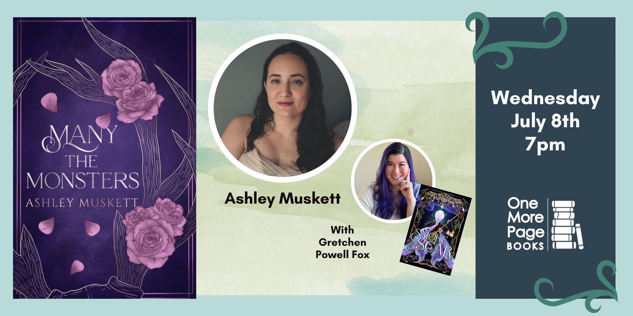 Launch Event for Ashley Muskett’s MANY THE MONSTERS