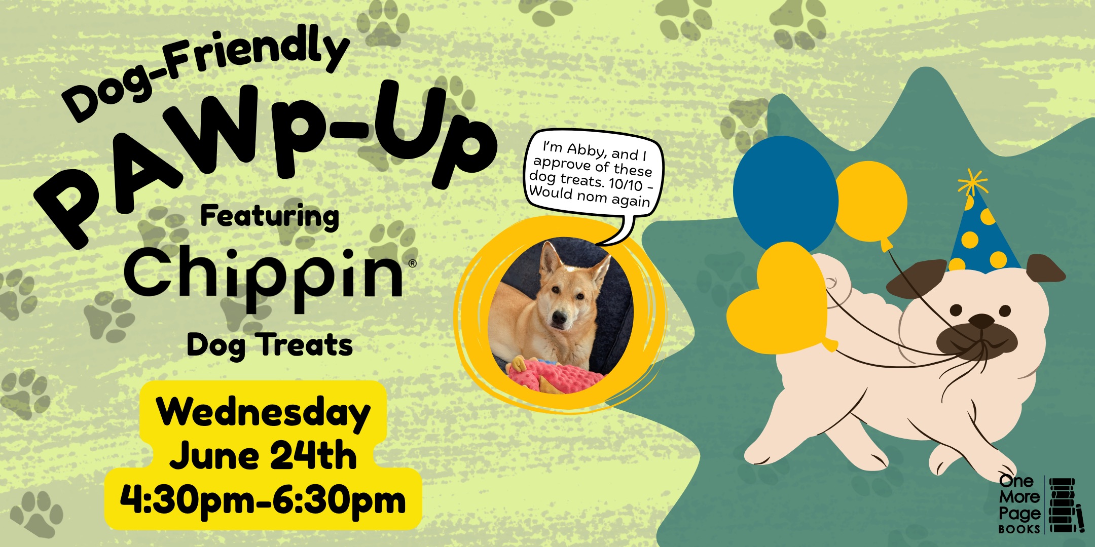 Dog-Friendly PAWp-up with Chippin Dog Treats