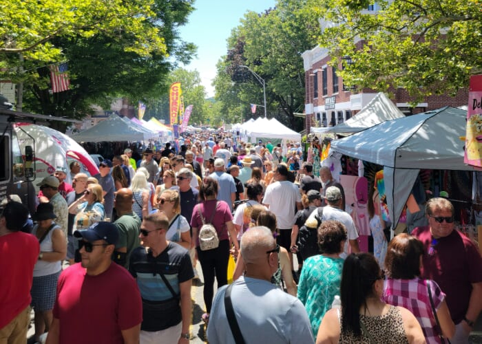 Nyack Famous Street Fair, Sun. July 12, Downtown Nyack
