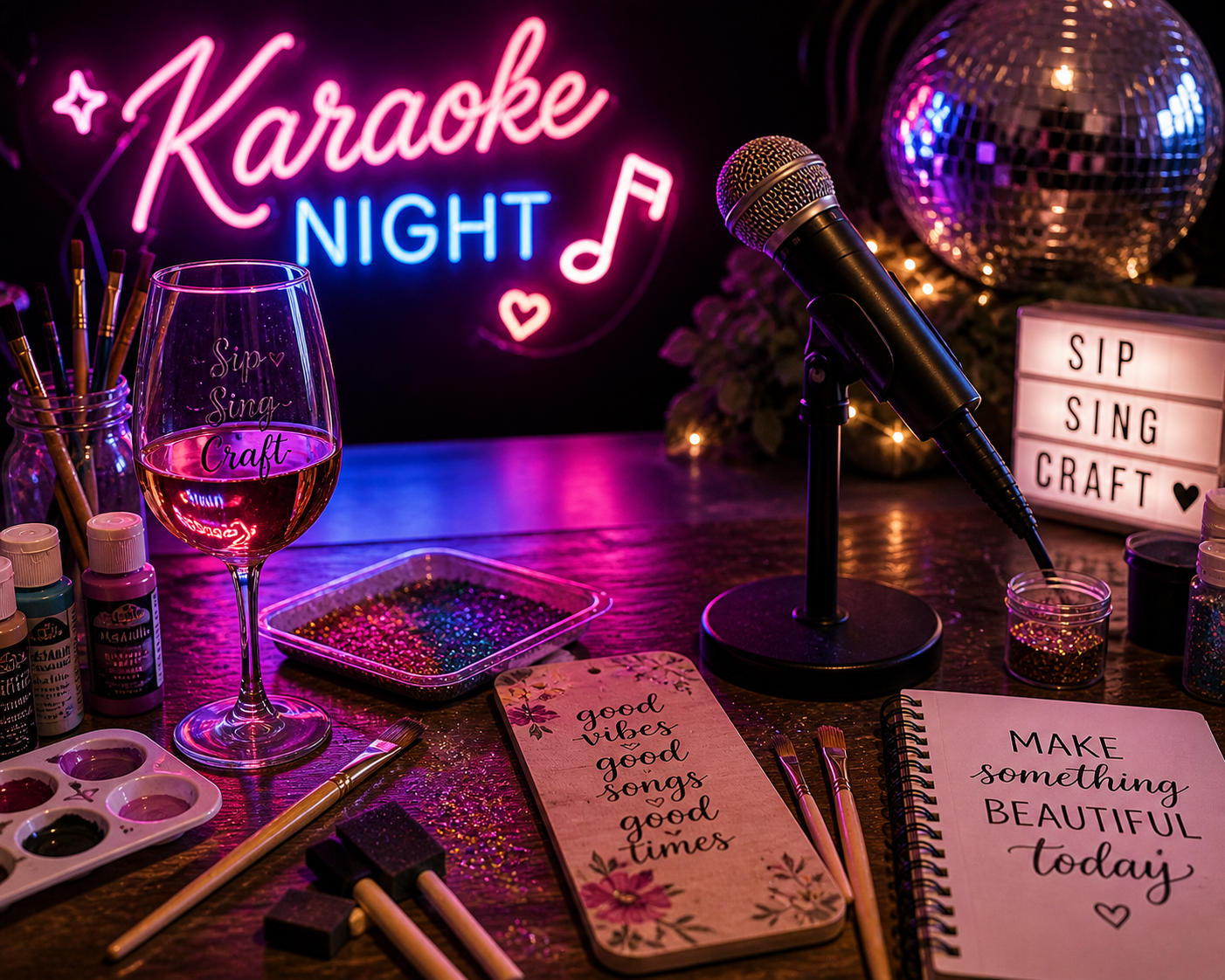 Karaoke Sip & Craft