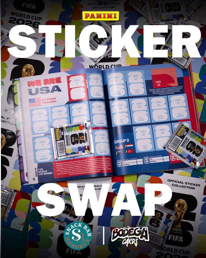 World Cup Sticker Swap – Bodega Cards x Snack Bar