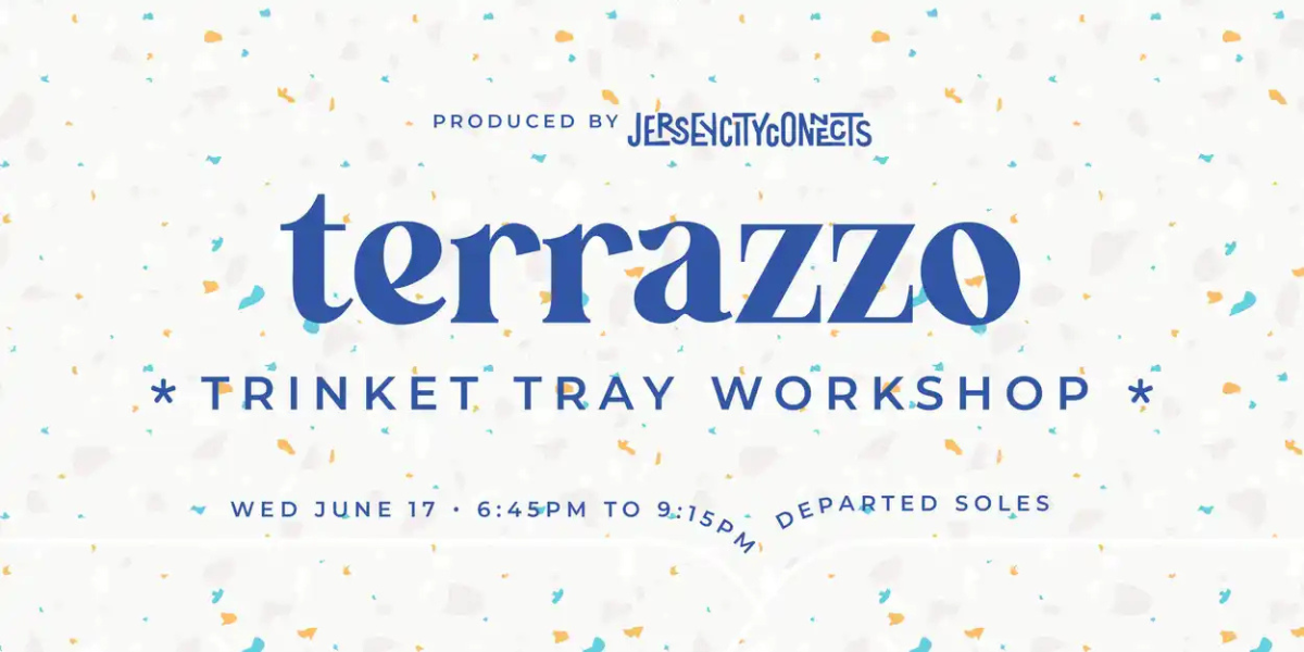 Jersey City Connects: Terrazzo Trinket Tray Workshop