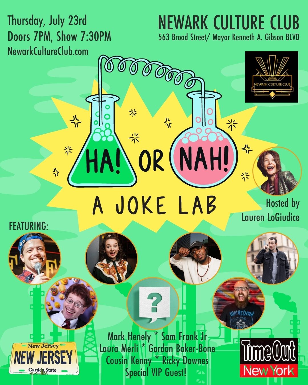Ha! or Nah!: A Joke Lab * Newark Culture Club